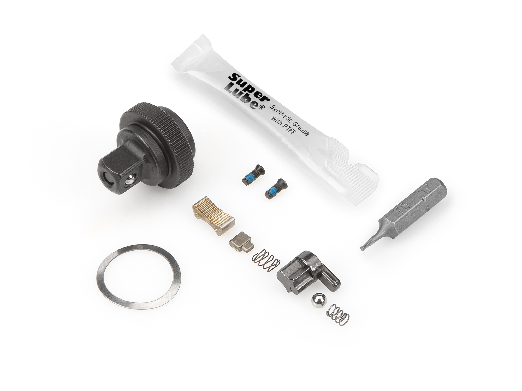 1/4 Inch Drive Quick-Release Ratchet Service Kit