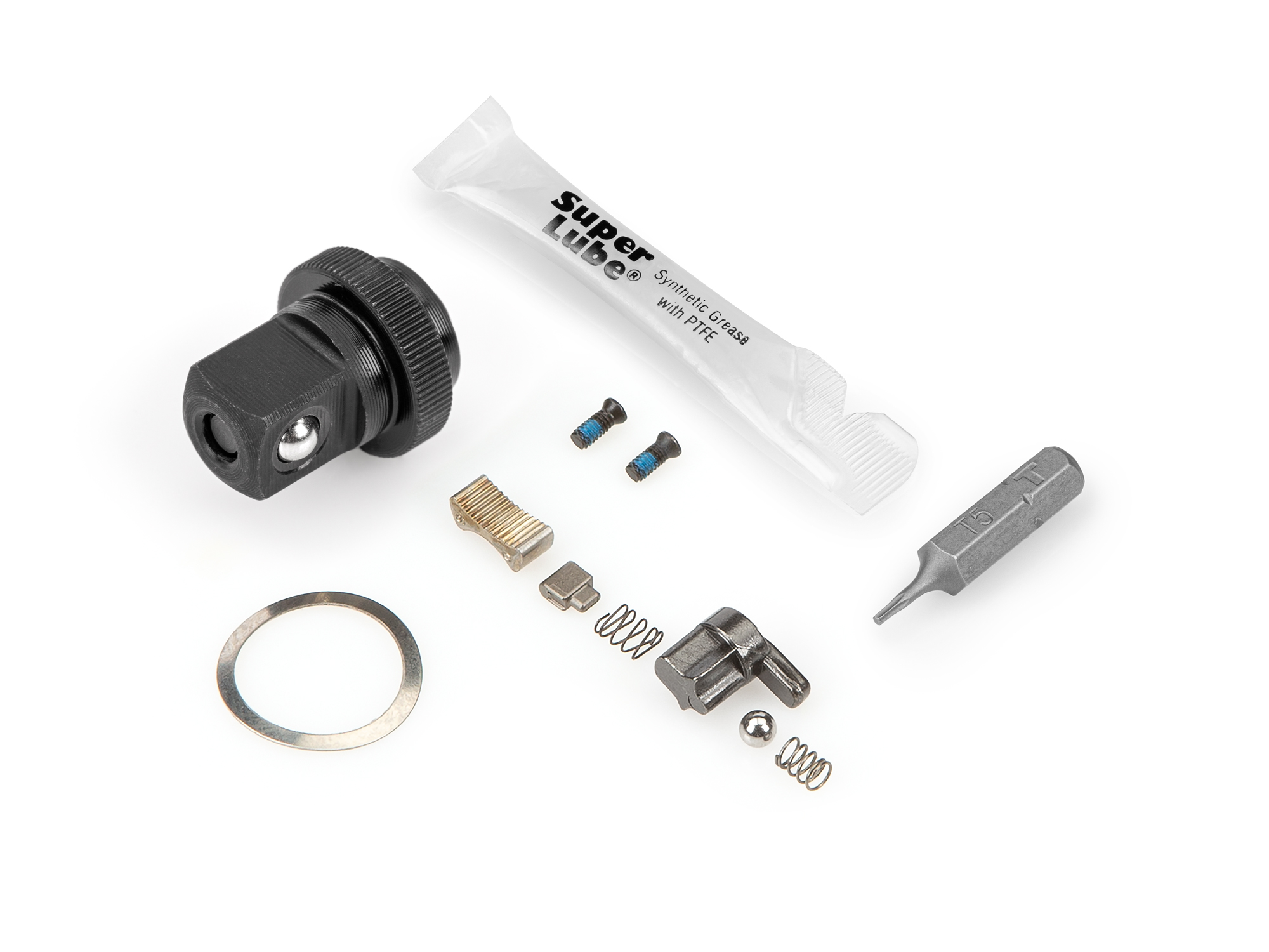 TEKTON 3/8 Inch Drive Quick-Release Small Body Ratchet Service Kit