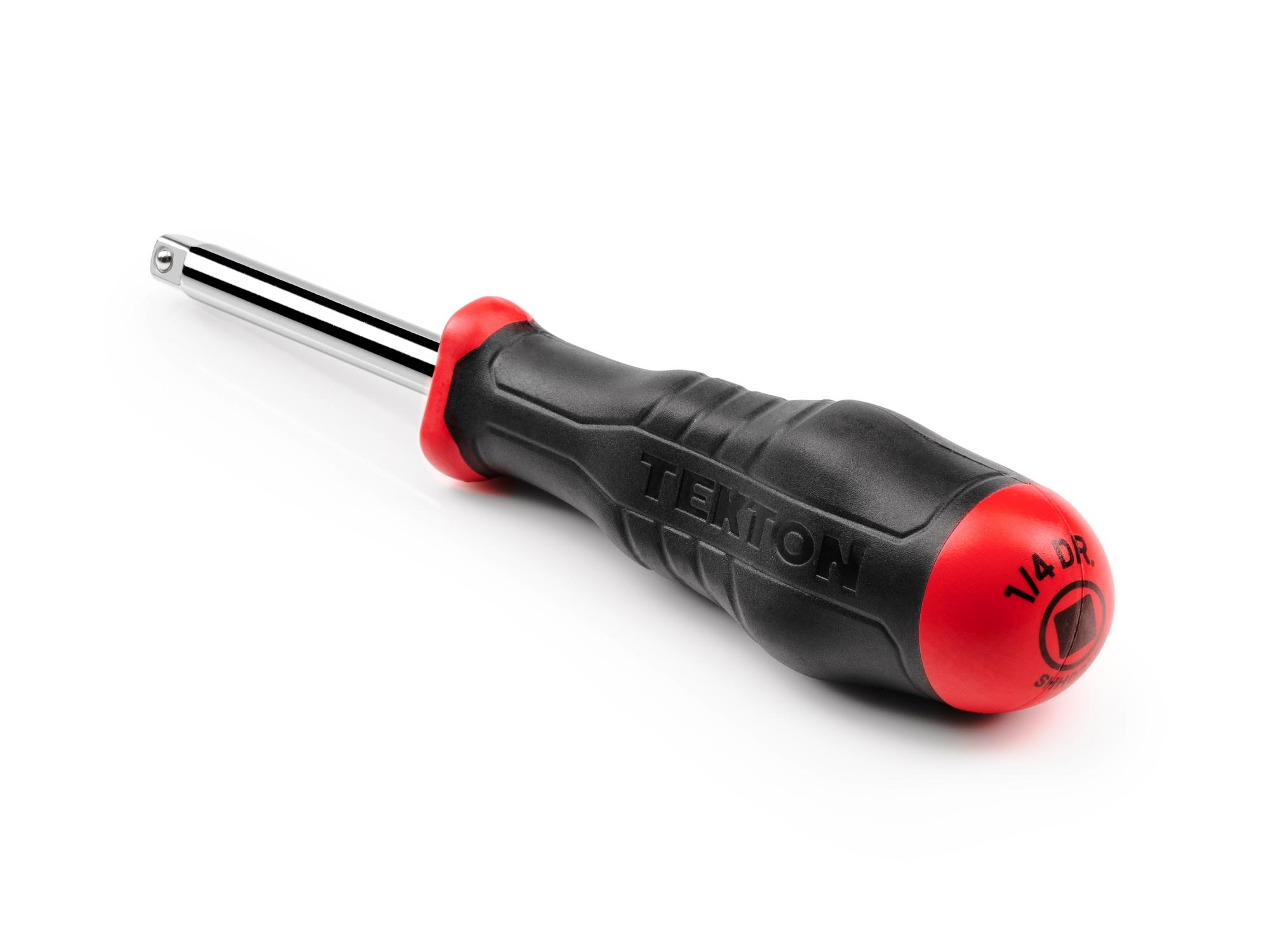Back angle view of Tekton 6.5 inch socket driver. Item #SHH03125