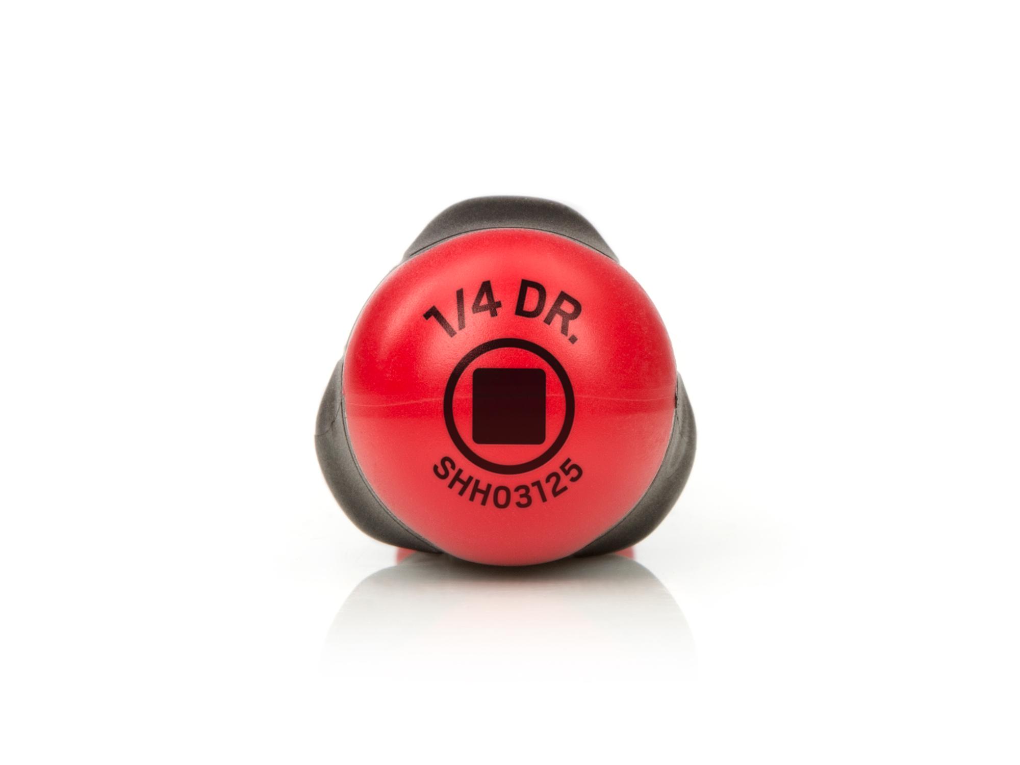 Back view of Tekton 6.5 inch socket driver. Item #SHH03125