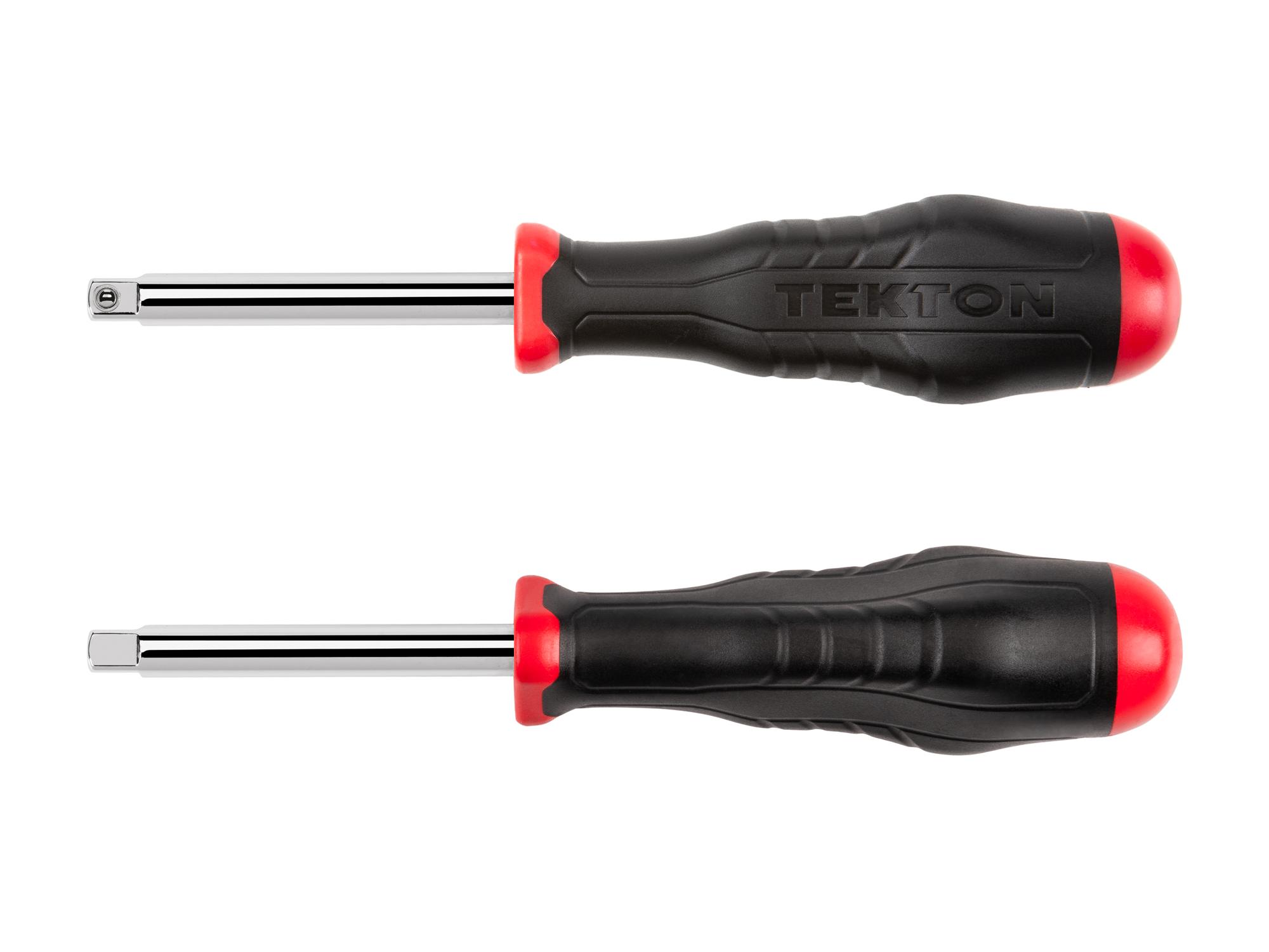 Side view of Tekton 6.5 inch socket driver. Item #SHH03125