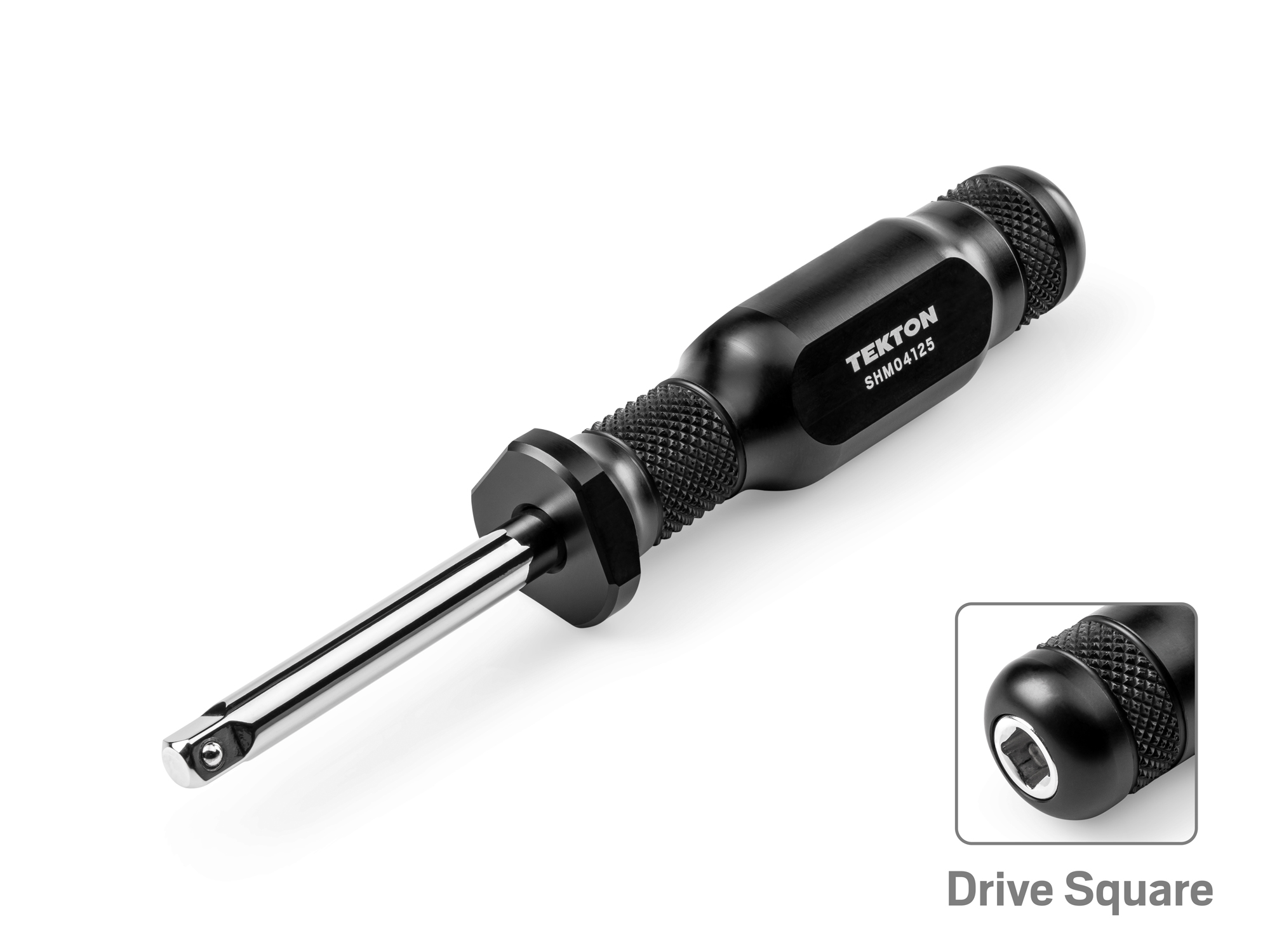 tonton 1/4 Inch Drive x 6.5 Inch Aluminum Spinner Handle | TEKTON