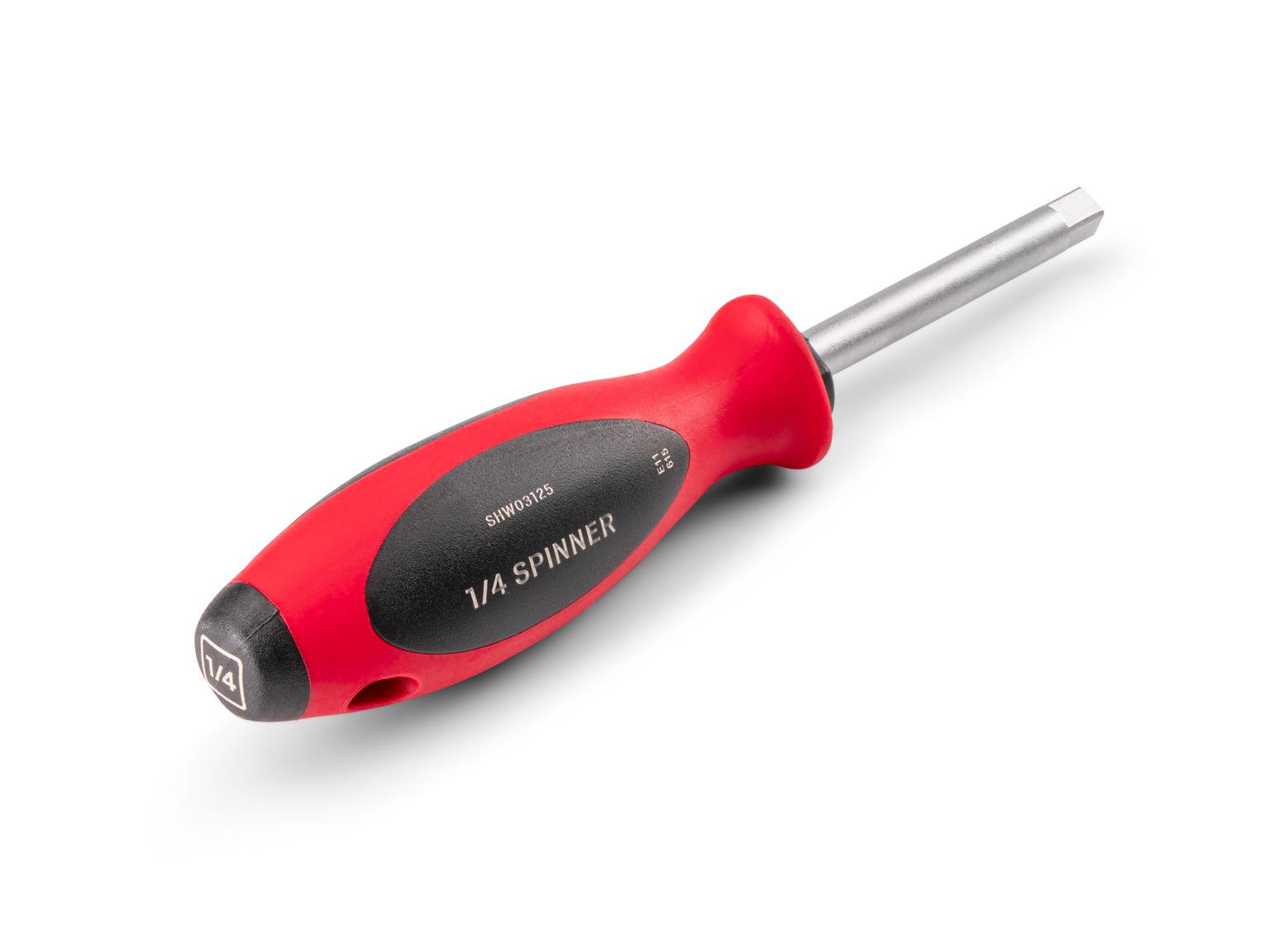 Back angle view of Tekton 6.7 inch socket driver. Item #SHW03125