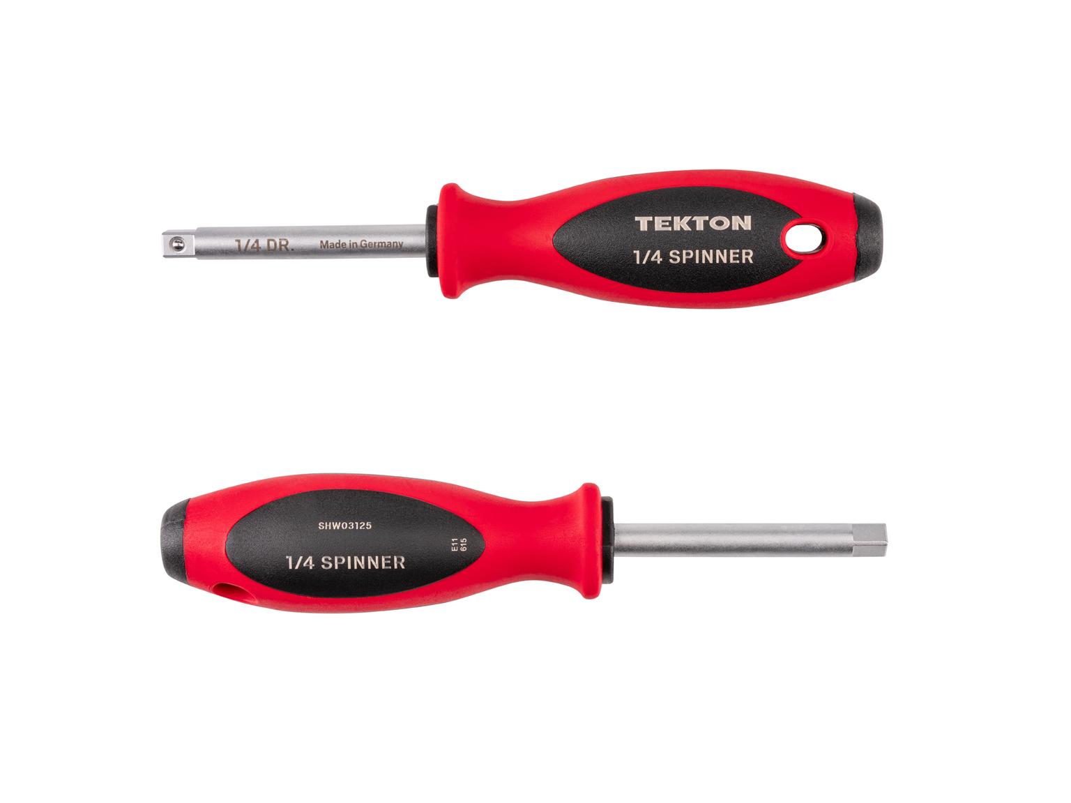 Side view of Tekton 6.7 inch socket driver. Item #SHW03125