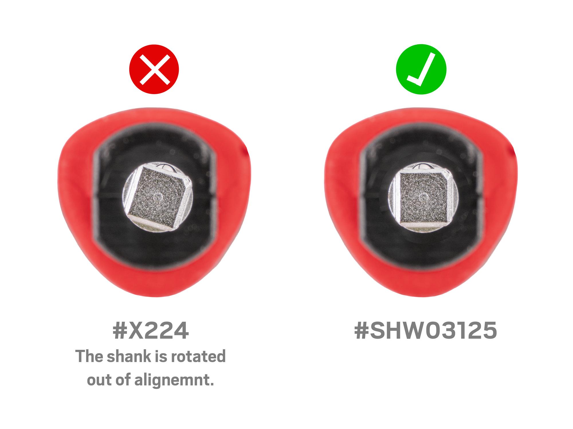 Example shown of Tekton tool onlysocket driver. Item #X224
