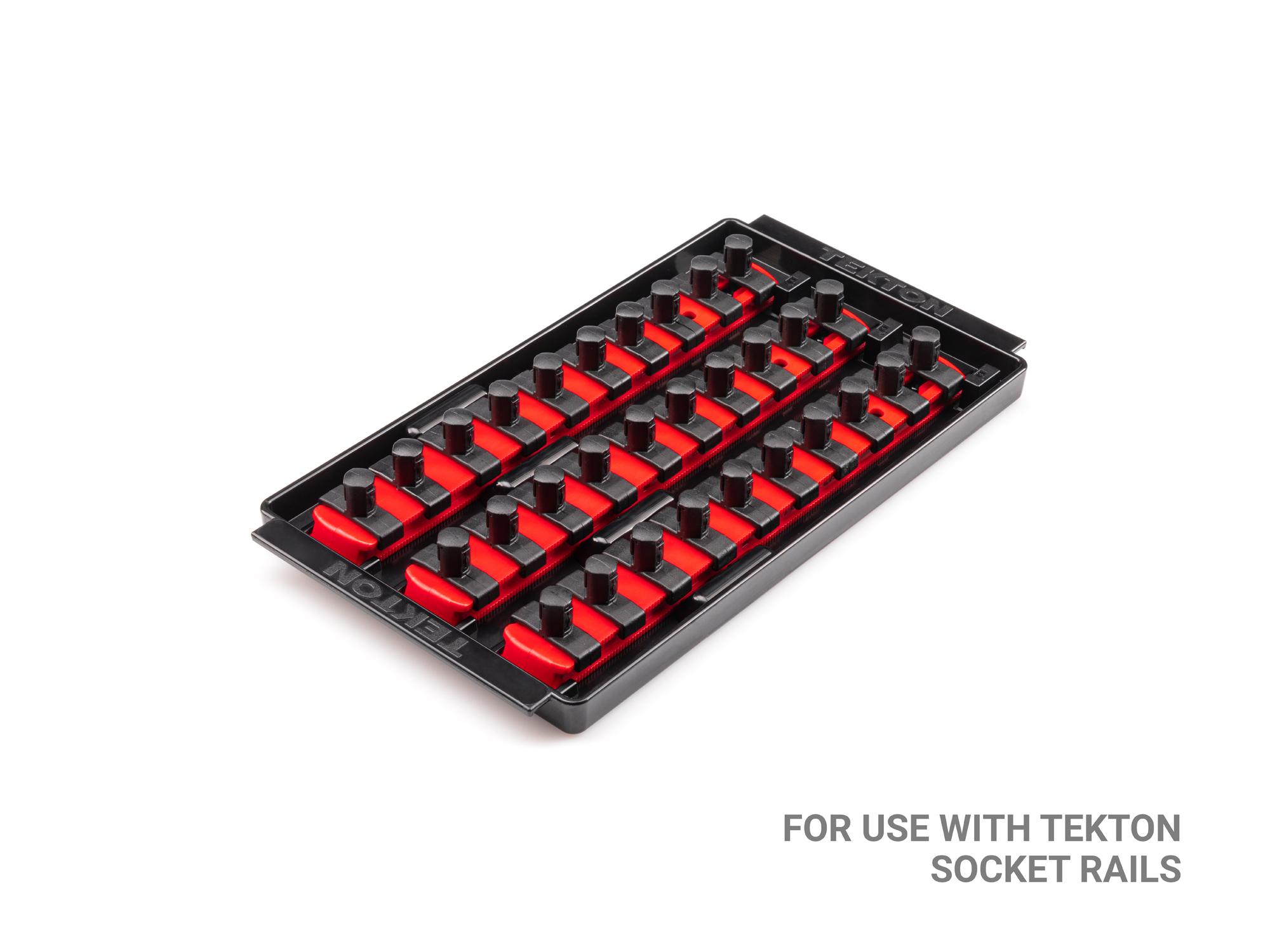 Tekton 8 in. socket organization with tools. Tools not included. Item #OSC75000