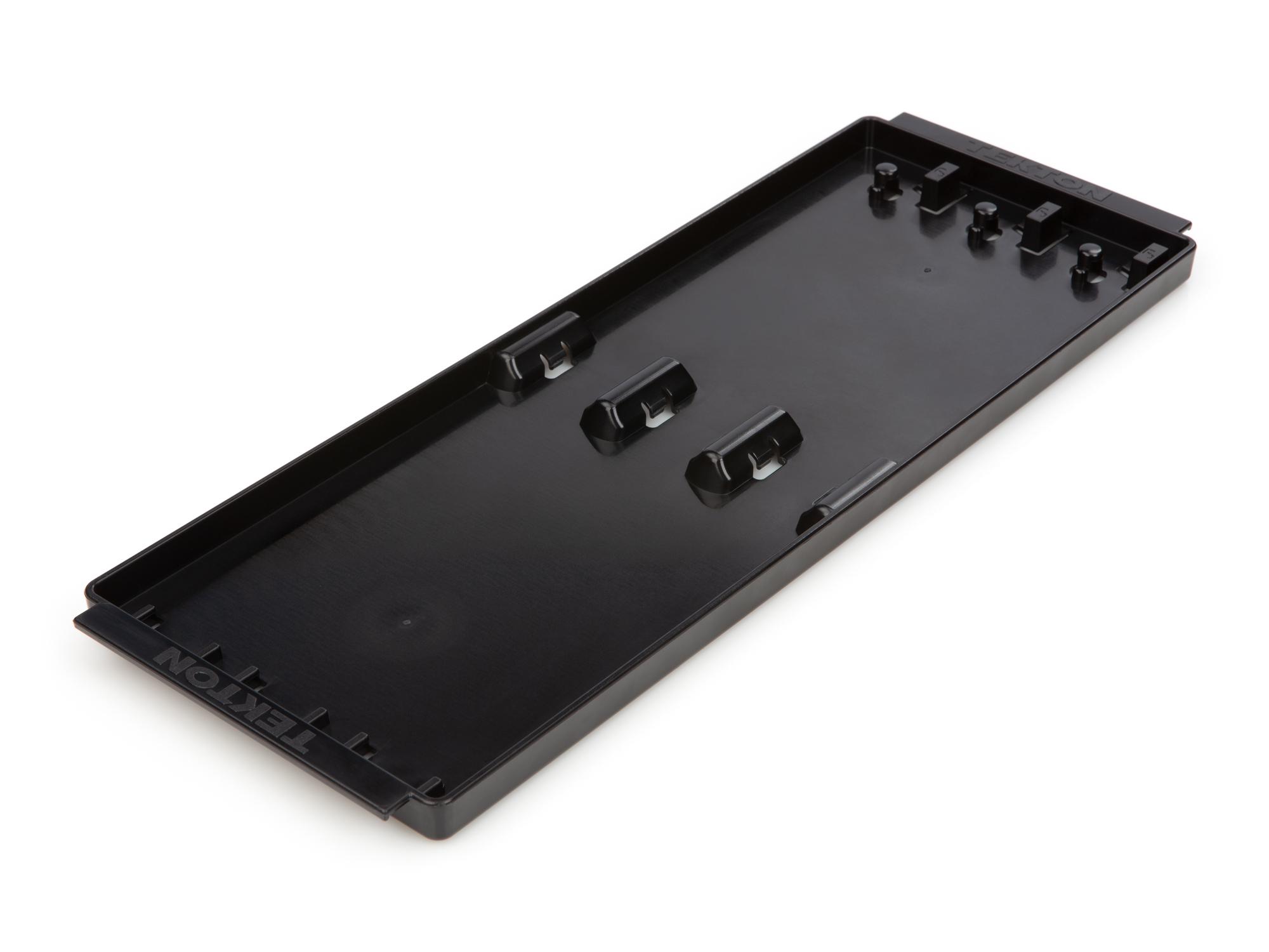Front-right angle view of black Tekton 13 inch socket organization. Item #OSC76000