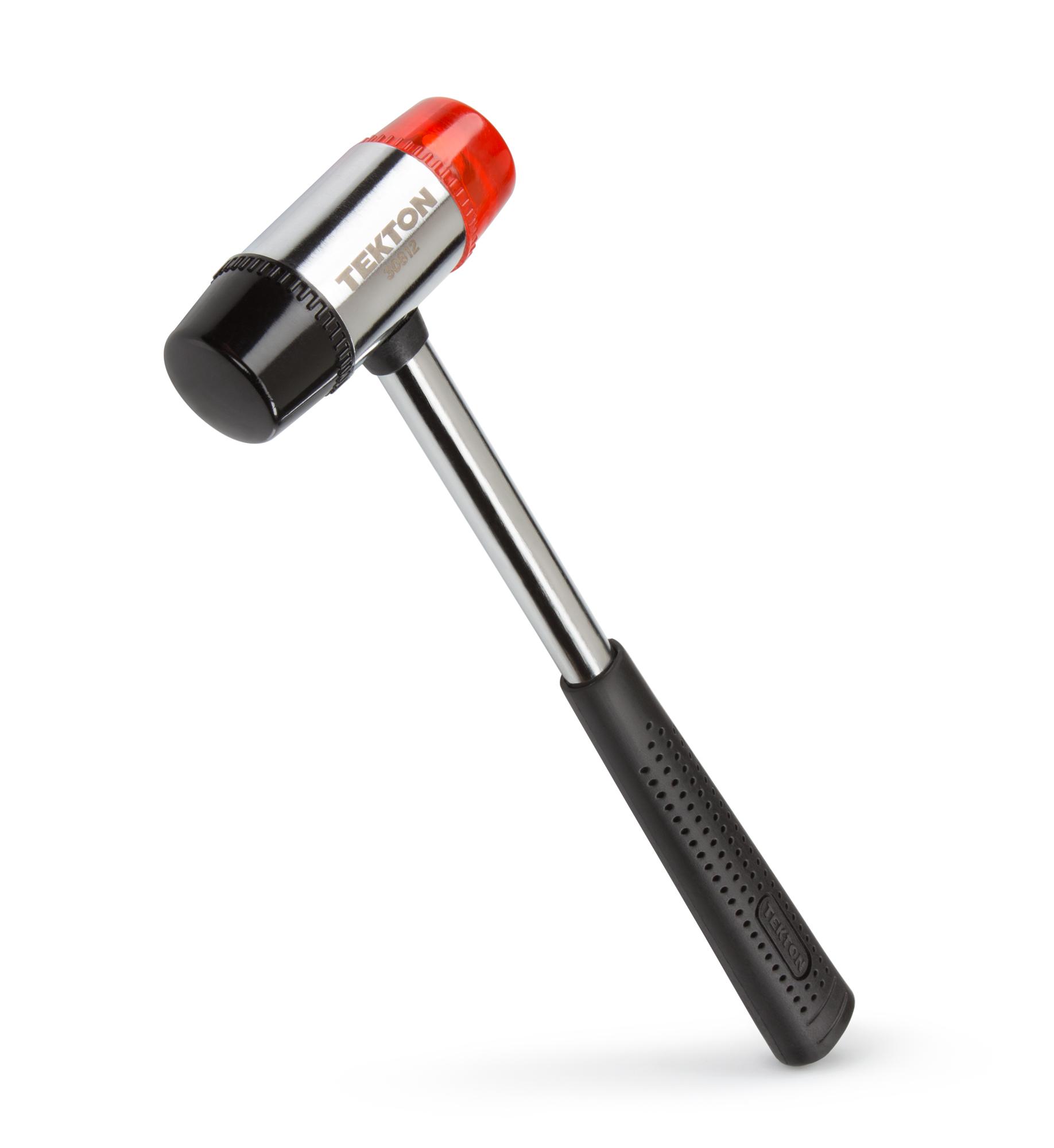 Front-right angle view of Tekton  soft face mallet set. Item #30812