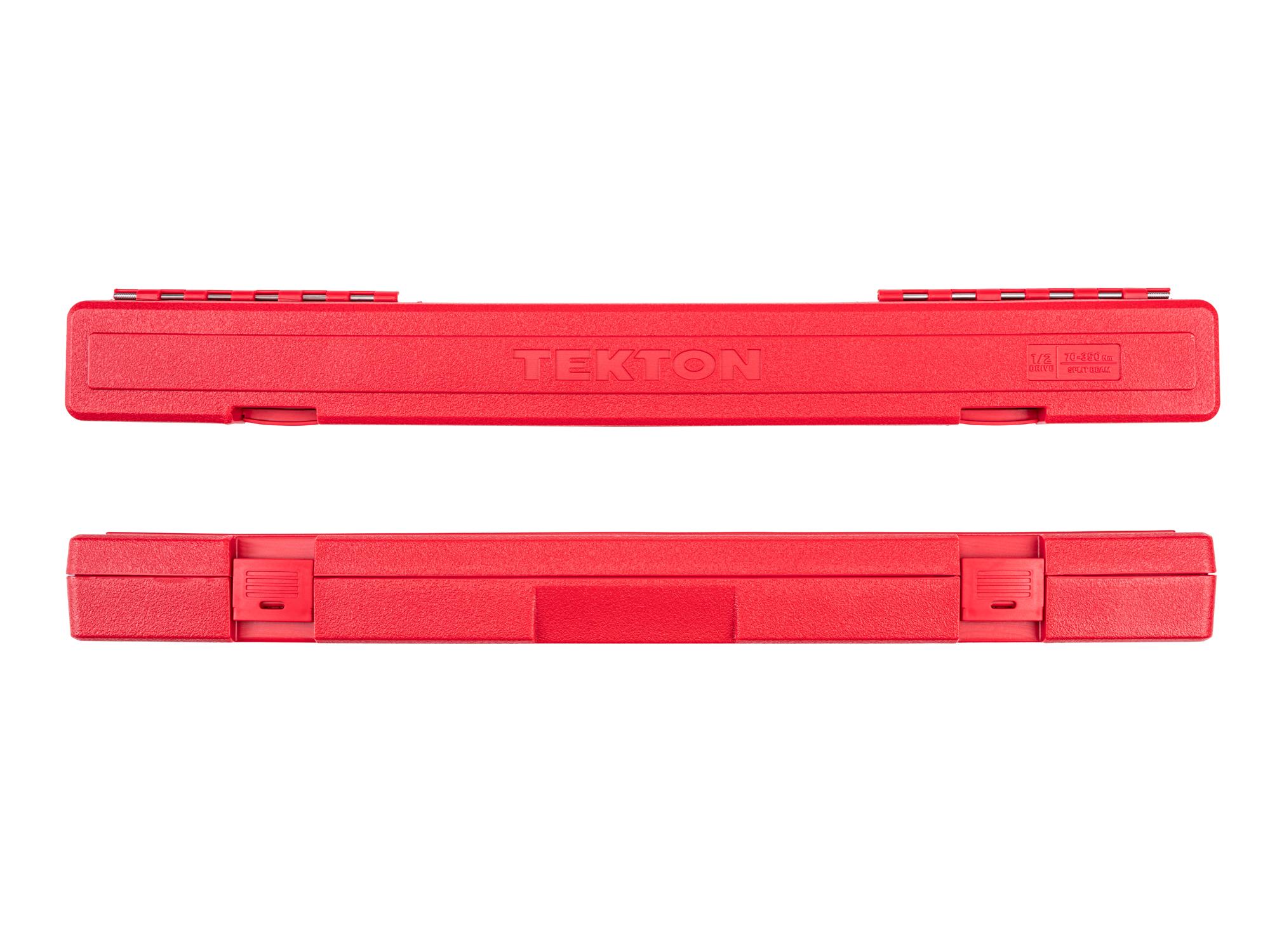 Second side view of Tekton case split beam torque wrench. Item #TRQ62222