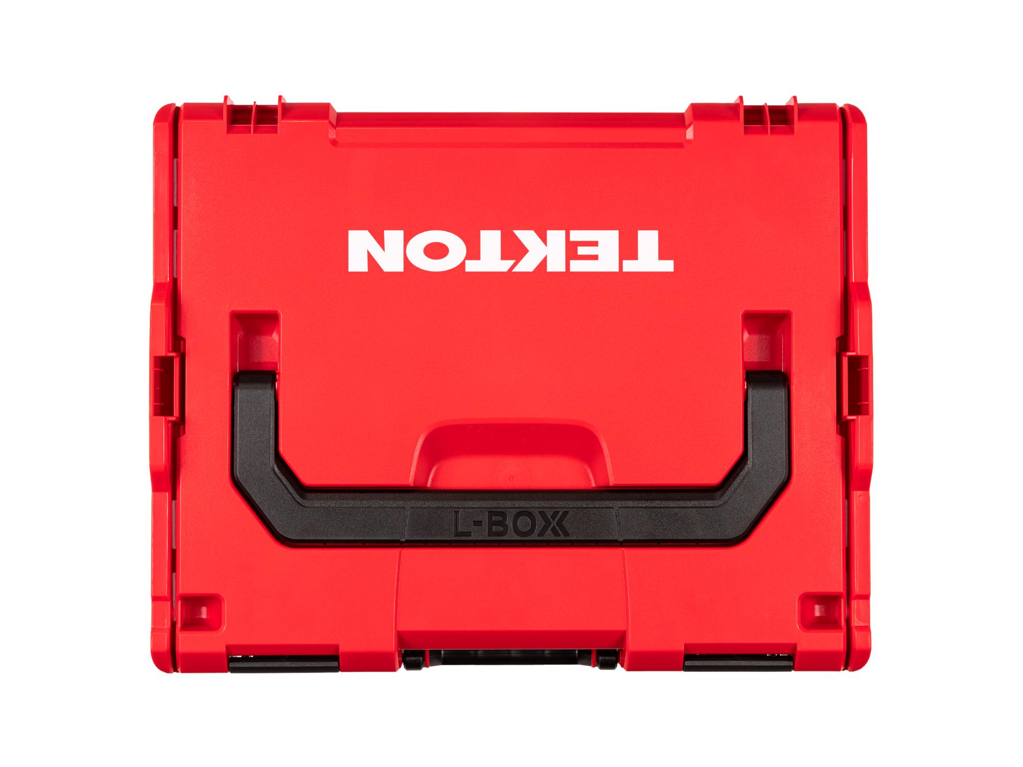 Top view of Tekton stacking organization system. Item #OLB11022.