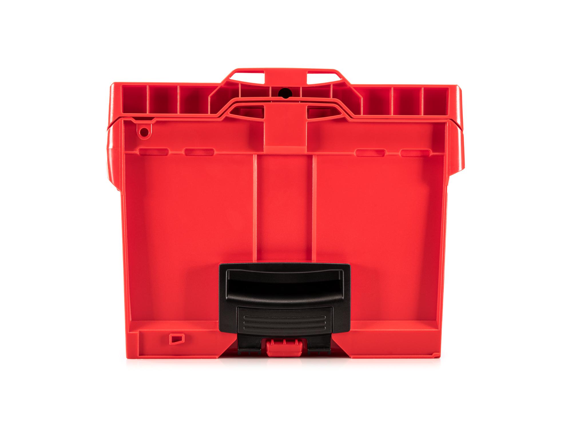 Second side view of Tekton stacking organization system. Item #OLB21023.