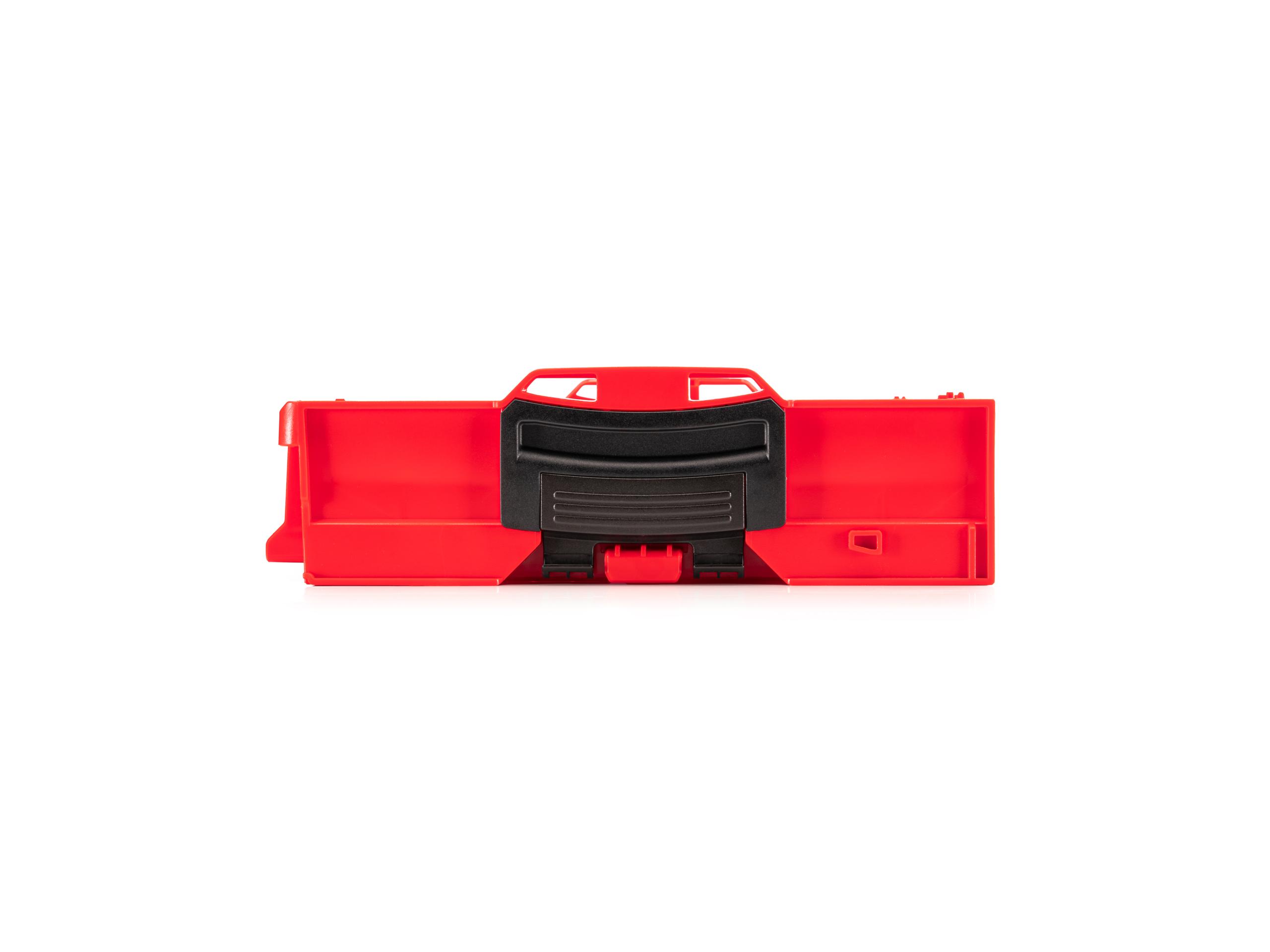 Second side view of Tekton stacking organization system. Item #OLB41021