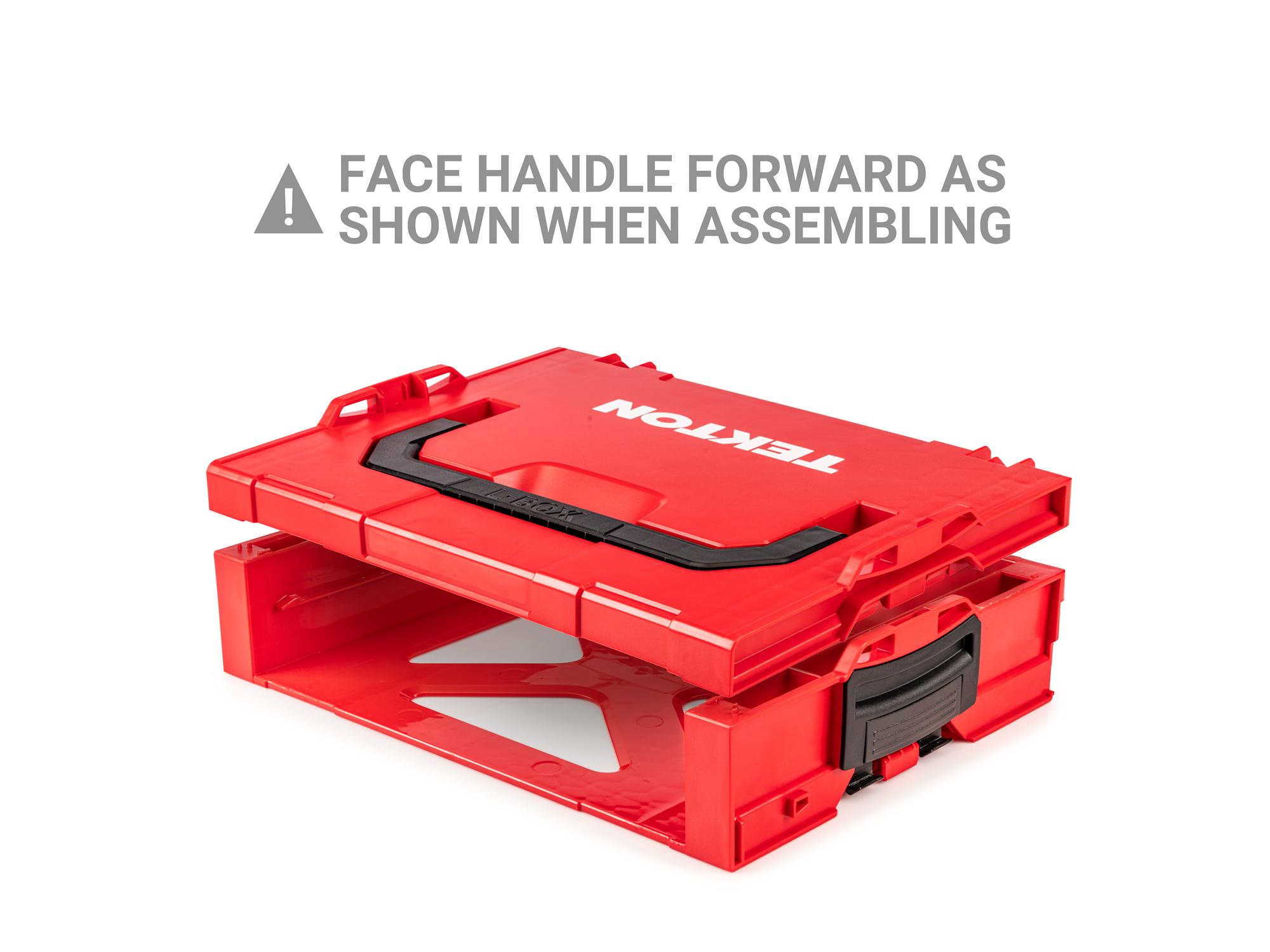 Tekton stacking organization system. Item #OLB41820