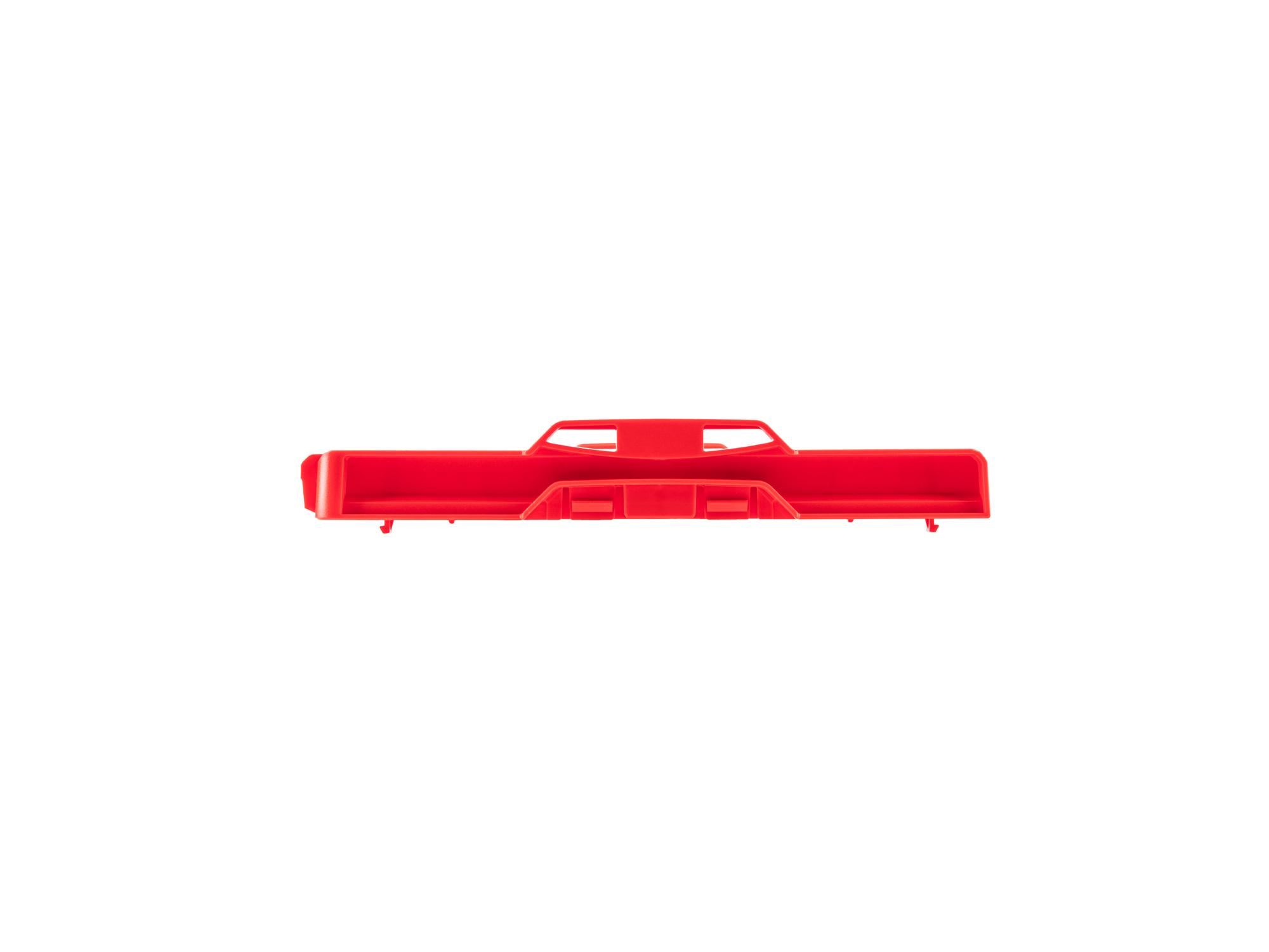 Side view of Tekton stacking organization system. Item #OLB41820
