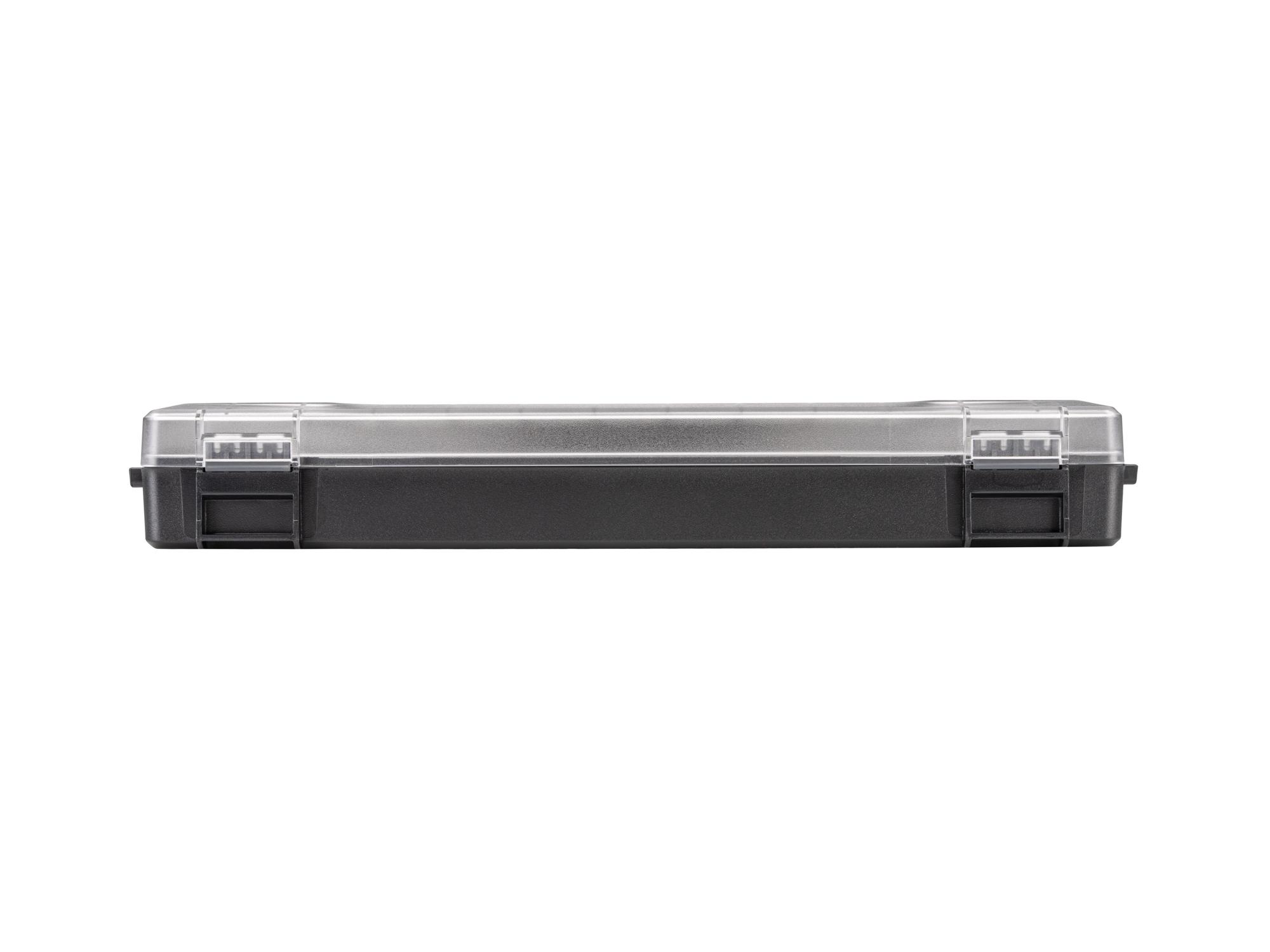 Back view of Tekton stacking organization system. Item #OLB50310