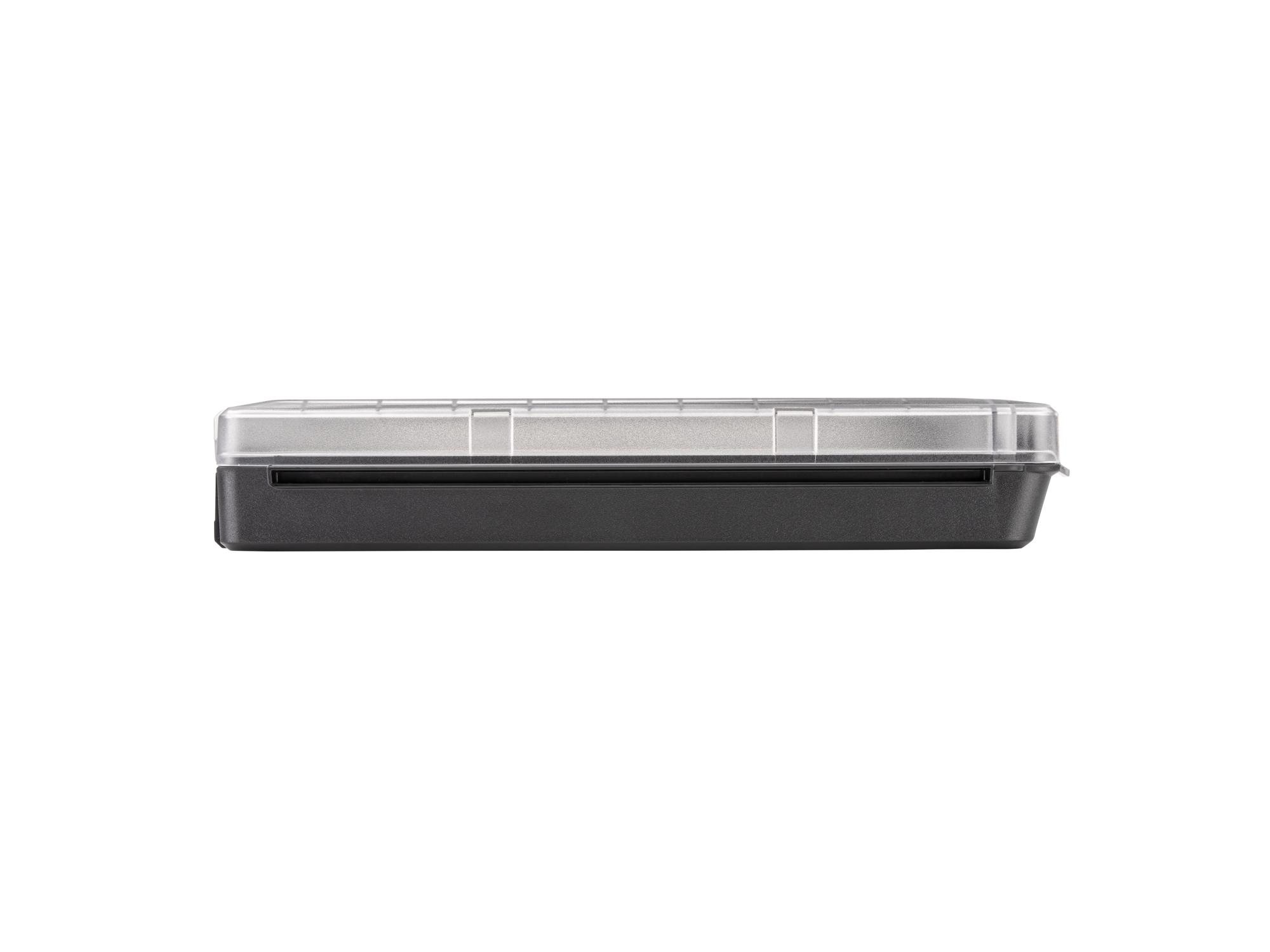 Side view of Tekton stacking organization system. Item #OLB50310