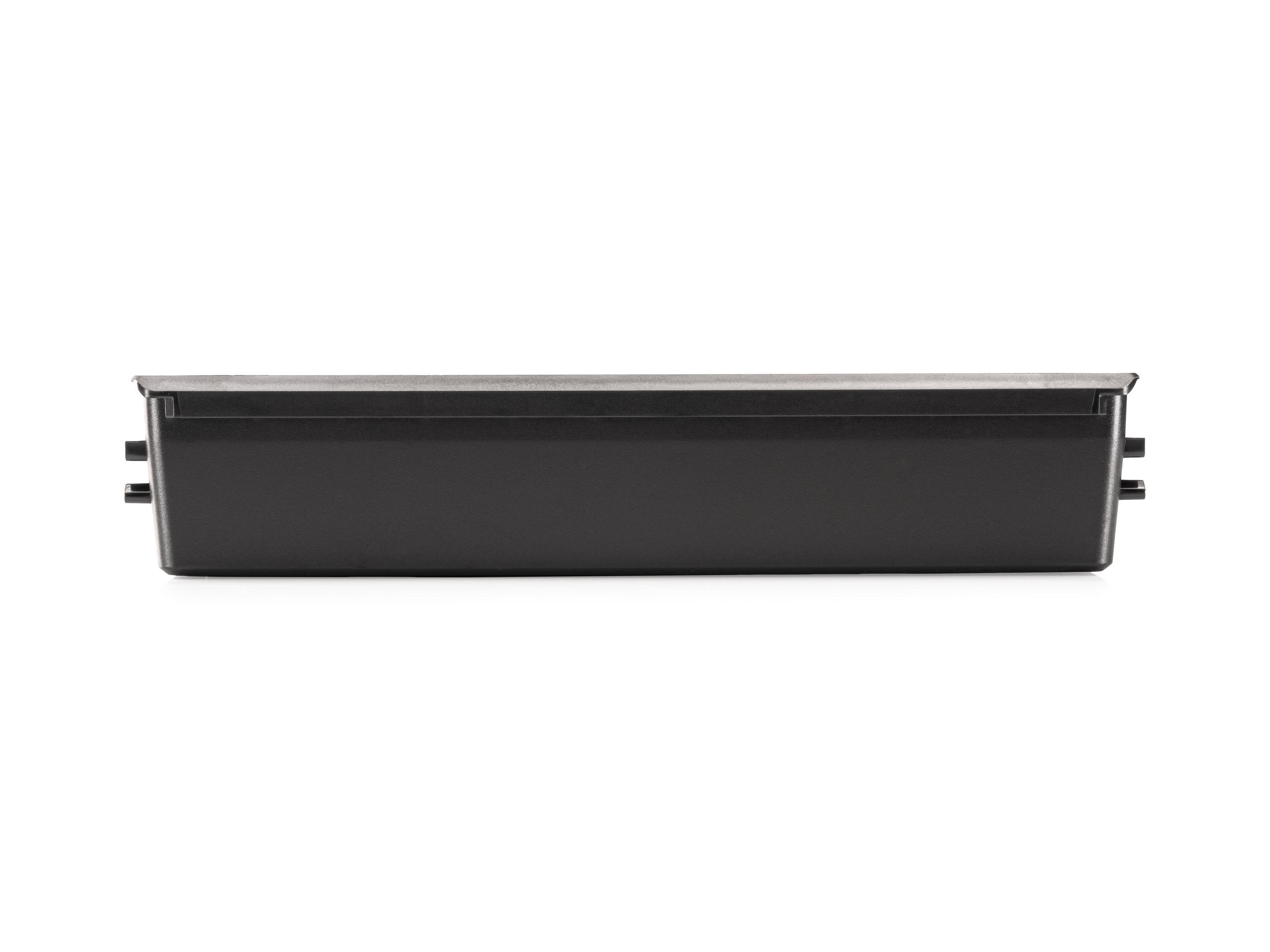 Back view of Tekton stacking organization system. Item #OLB51112