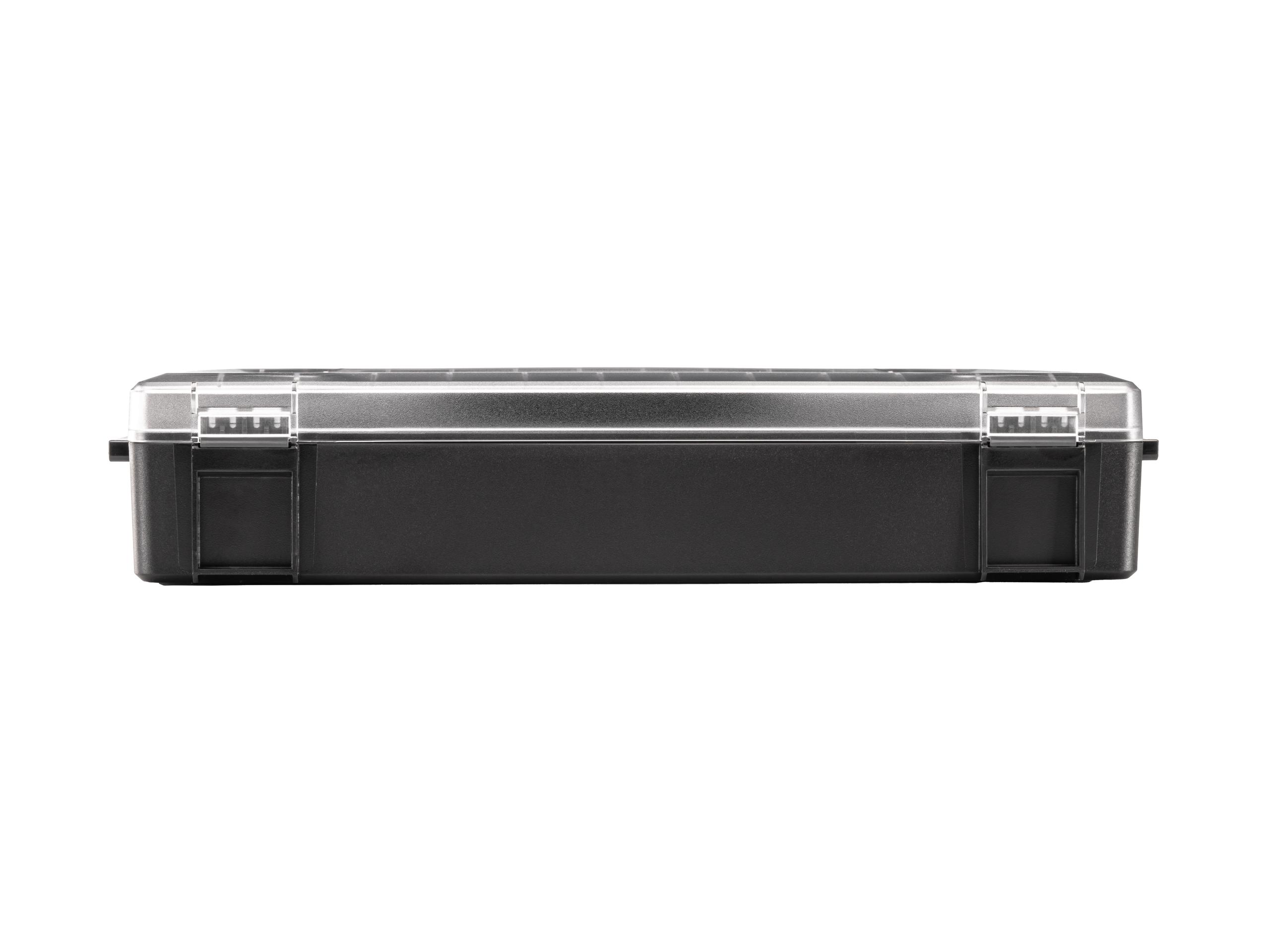 Back view of Tekton stacking organization system. Item #OLB51312