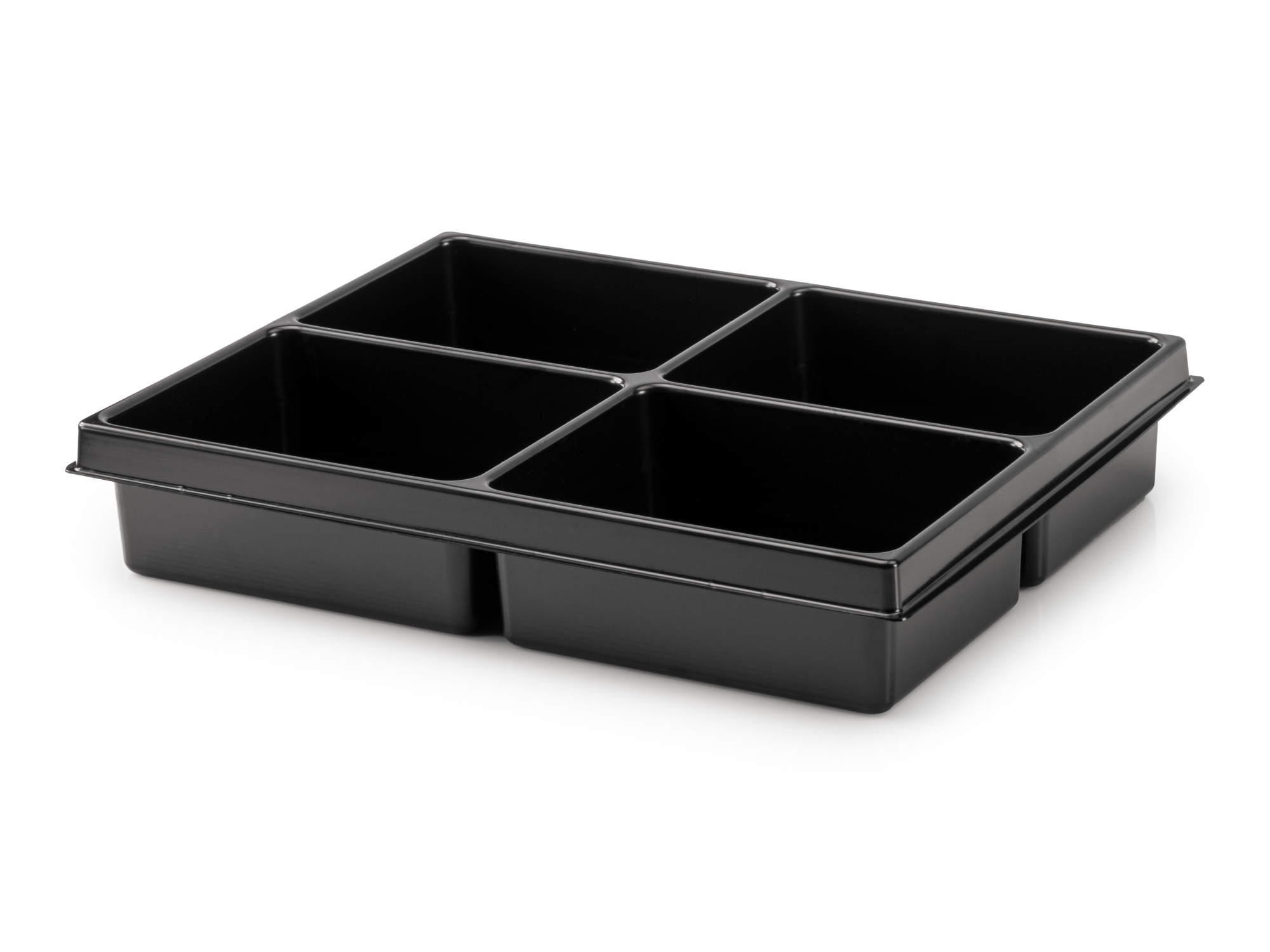 TEKTON 4-Cavity Parts Tray for Lidded Drawer and Open Top Drawer