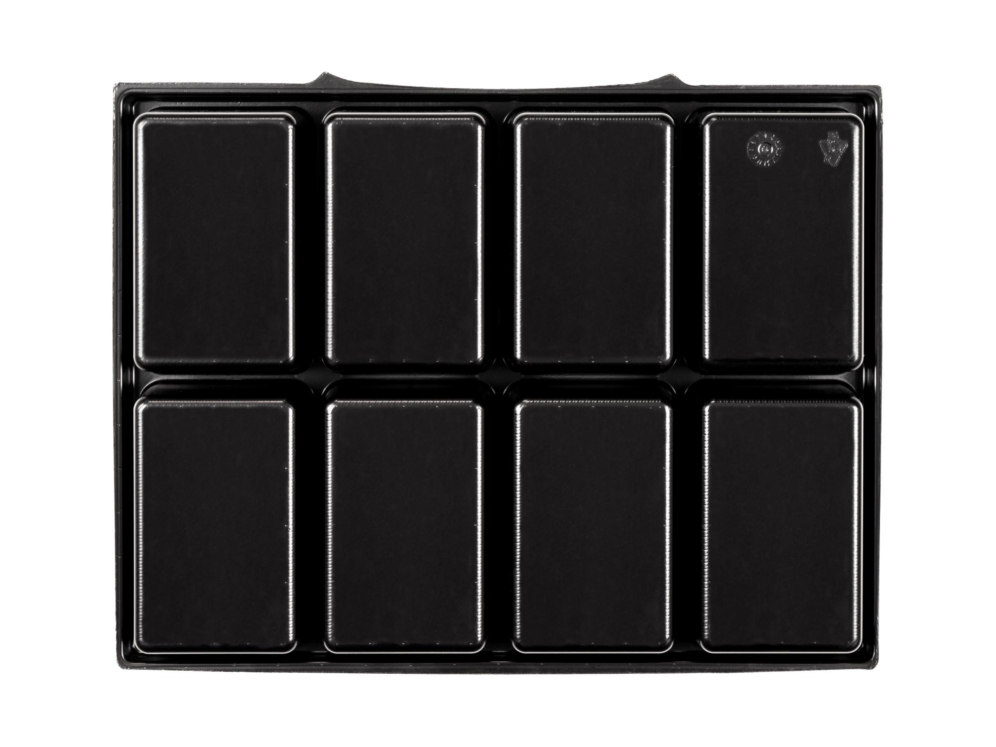 Bottom view of Tekton stacking organization system. Item #OLB81308