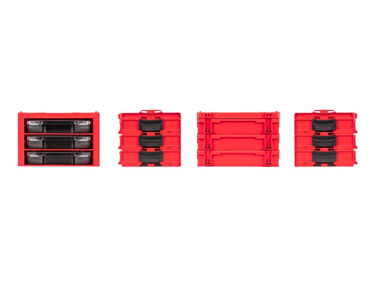 Work Tray 3 Stack 3-Drawer Stack with Parts Trays | TEKTON