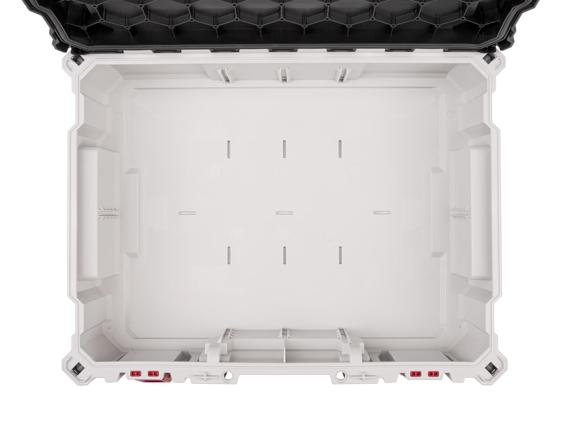 Contents of lunar white Tekton RIG Stacking Tool Box. OLC11110