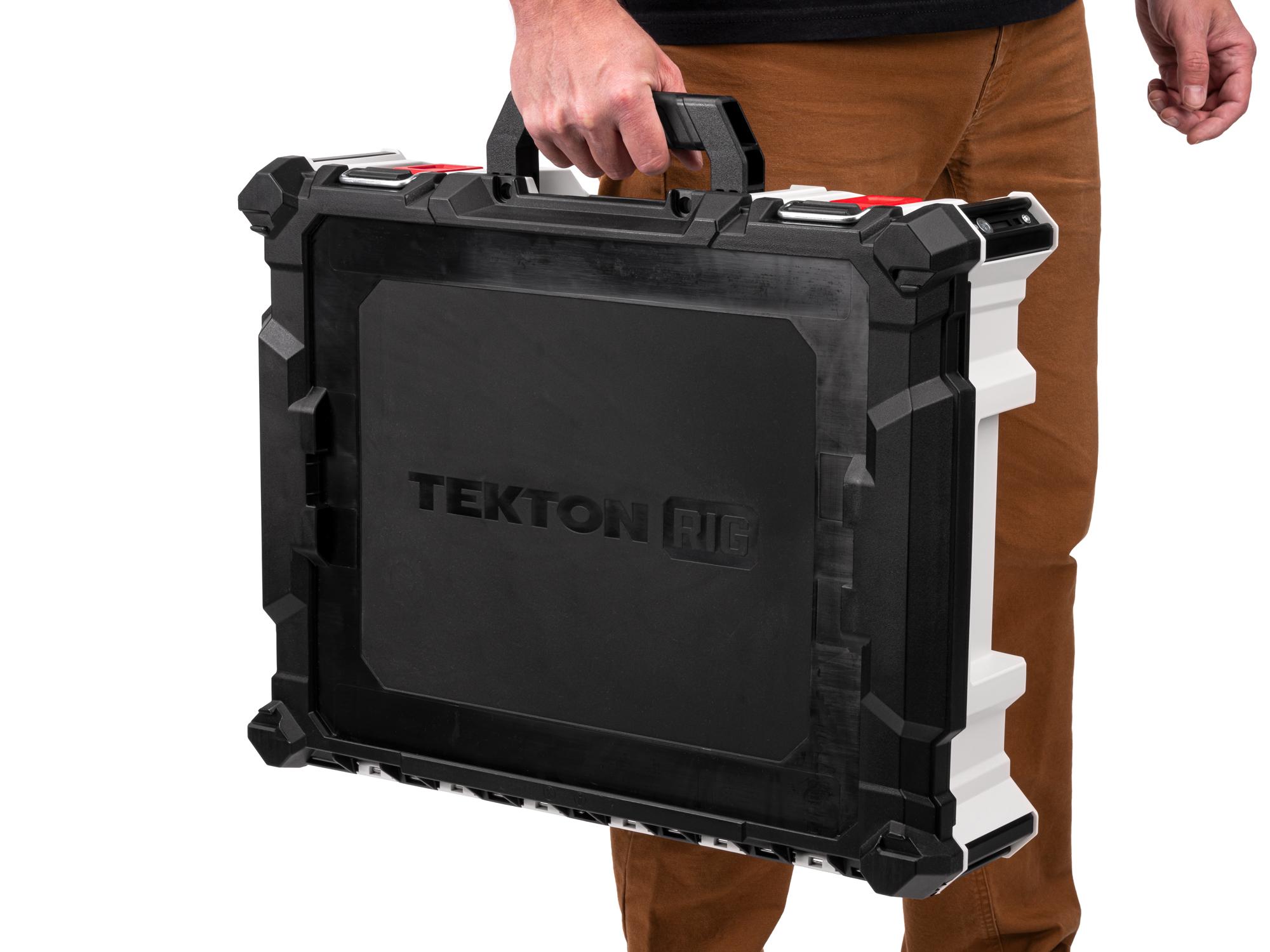 TEKTON RIG Tool Box (Lunar White)