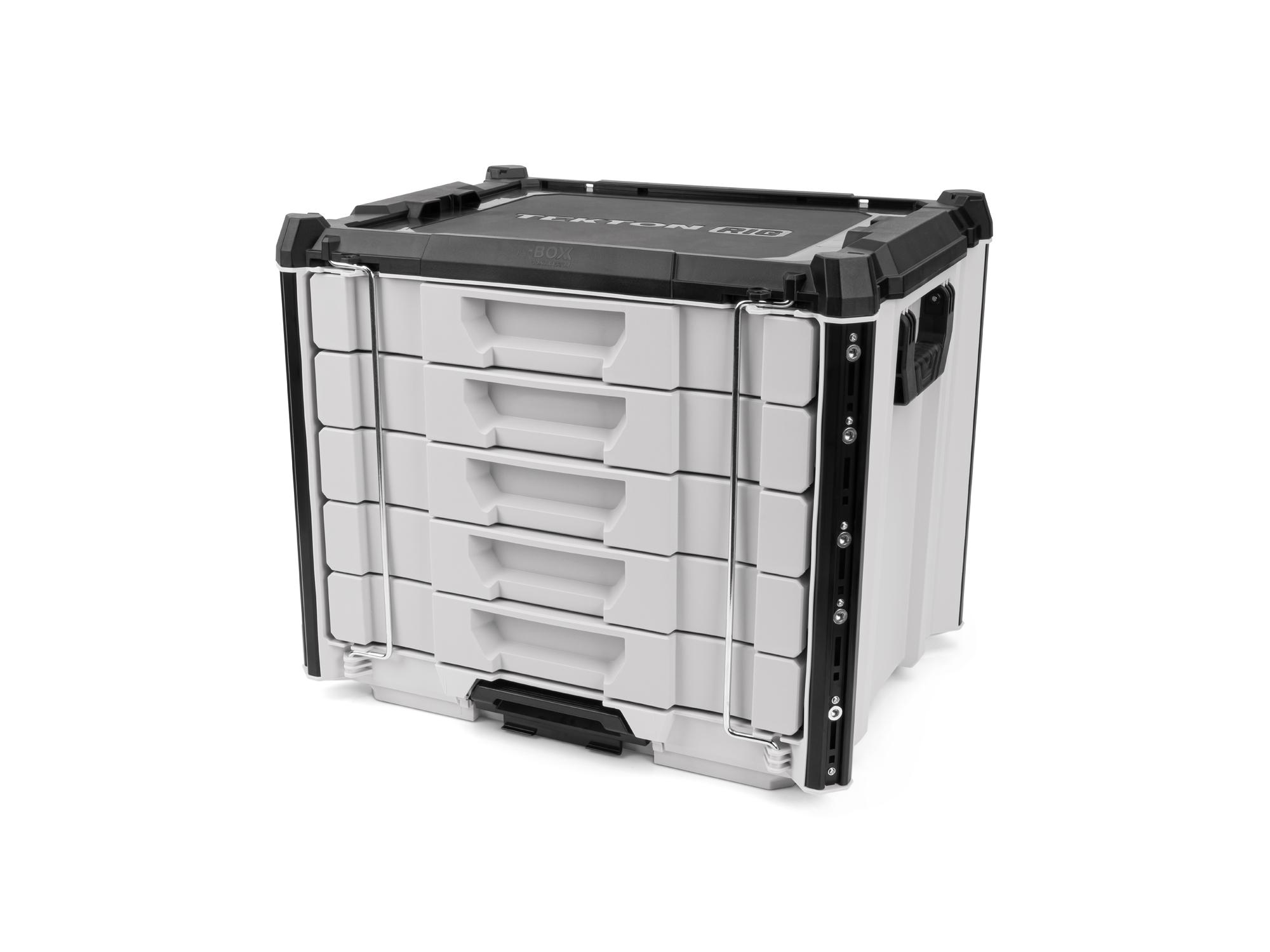 RIG 5-Drawer Tool Box (Lunar White)