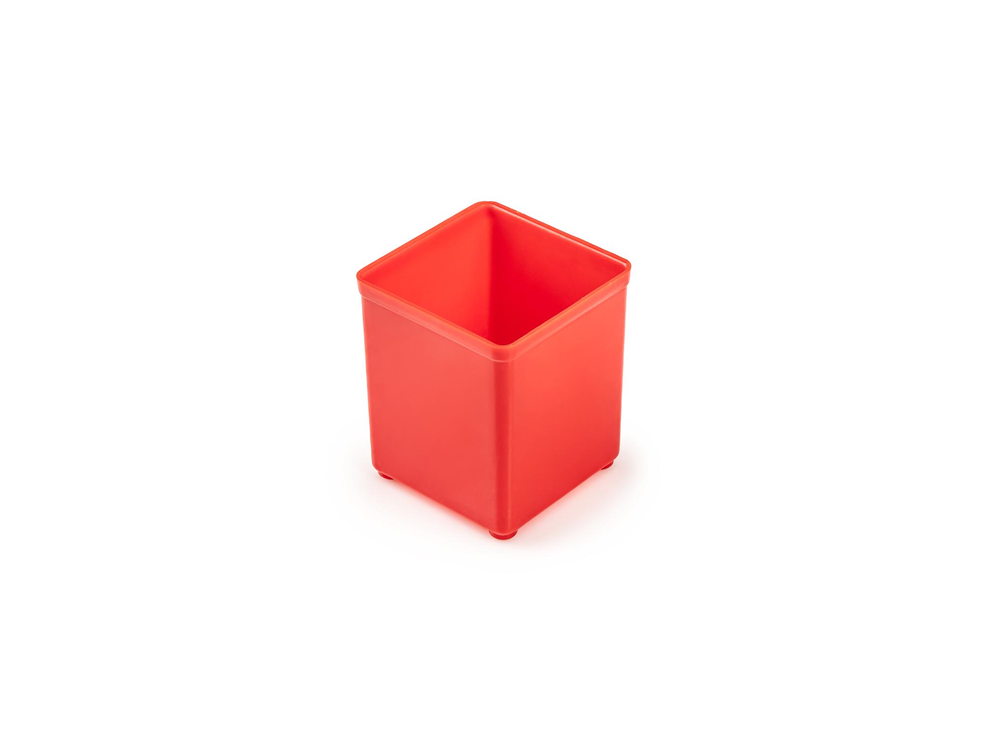 Front-right angle view of Tekton stacking organization system. Item #OLM11301