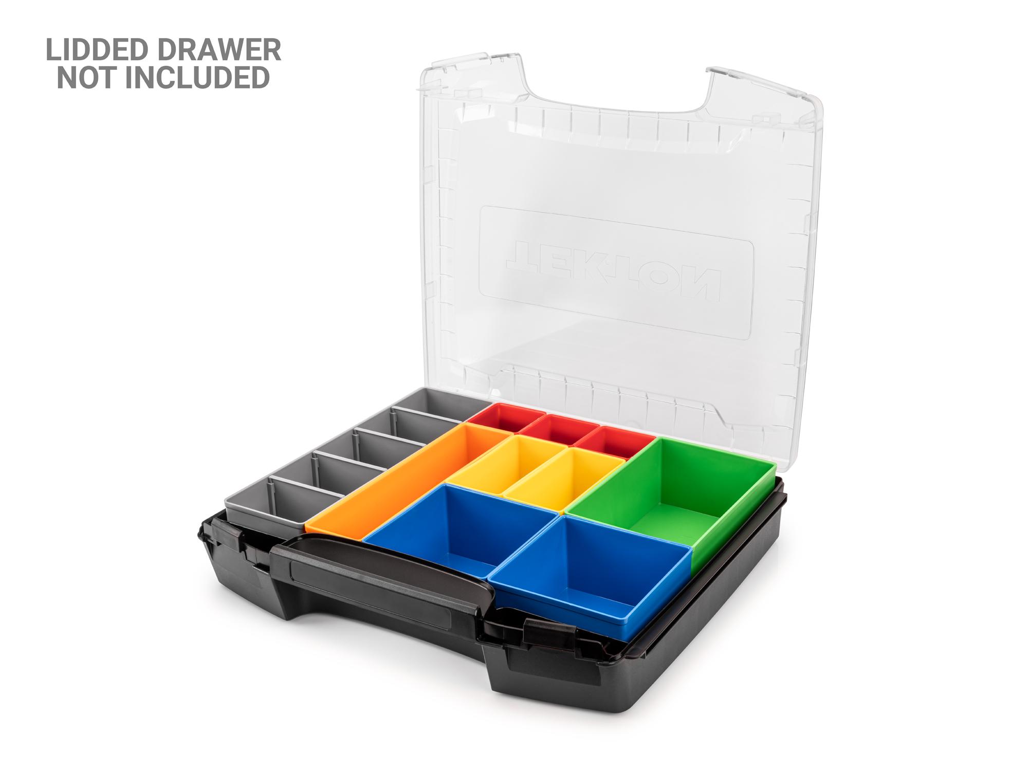 Tekton stacking organization with tools. Tools not included. Item #OLM11302