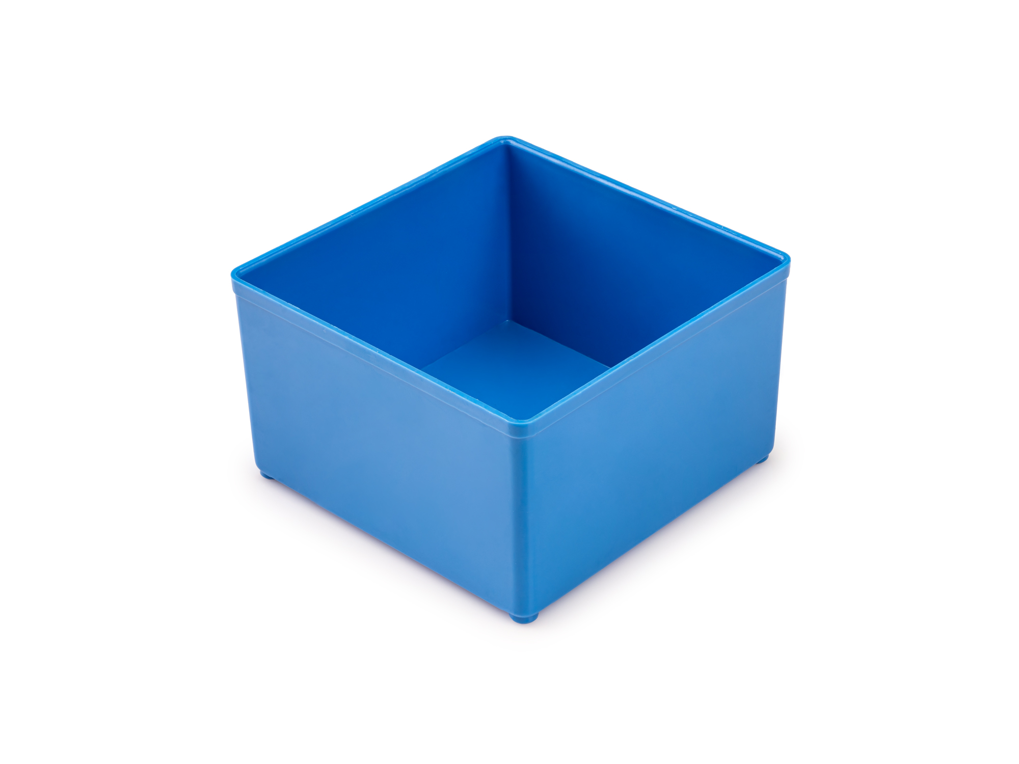 Organizer Bin, Blue (4 x 4 Inch)