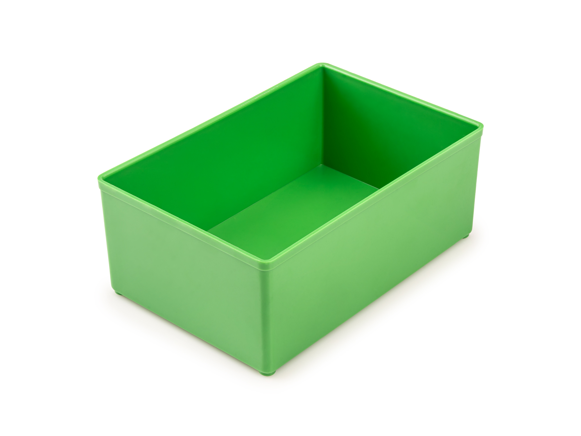 Organize your L-BOXX® compatible drawers with bins in varying sizes and colors. The bin is made of polystyrene and resists most corrosive chemicals. OLM11304.