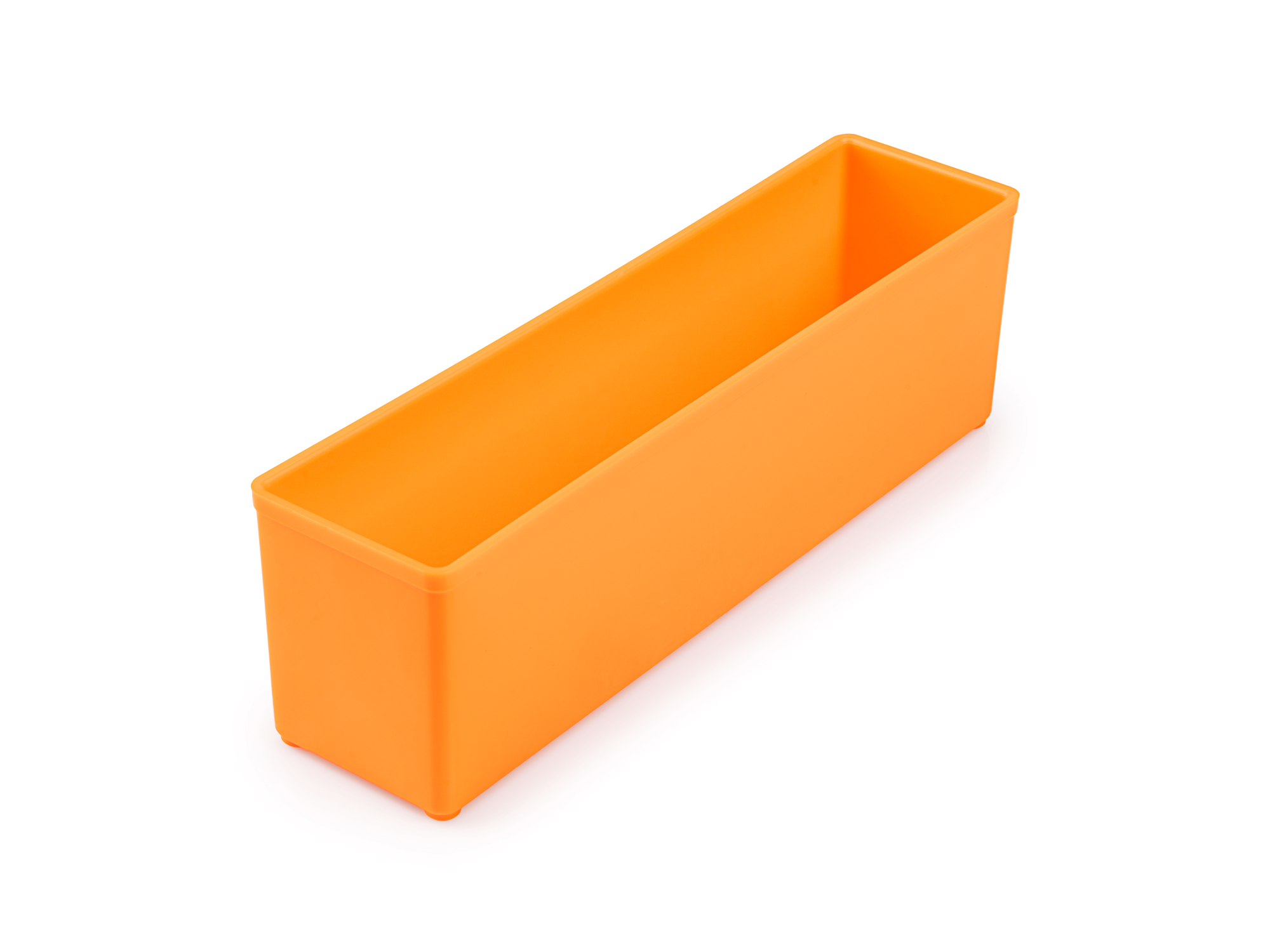 Organizer Bin, Orange (2 x 8 Inch)