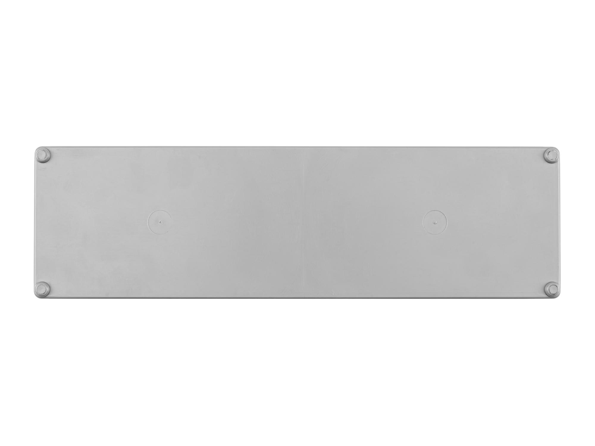 Bottom view of Tekton stacking organization system. Item #OLM12301