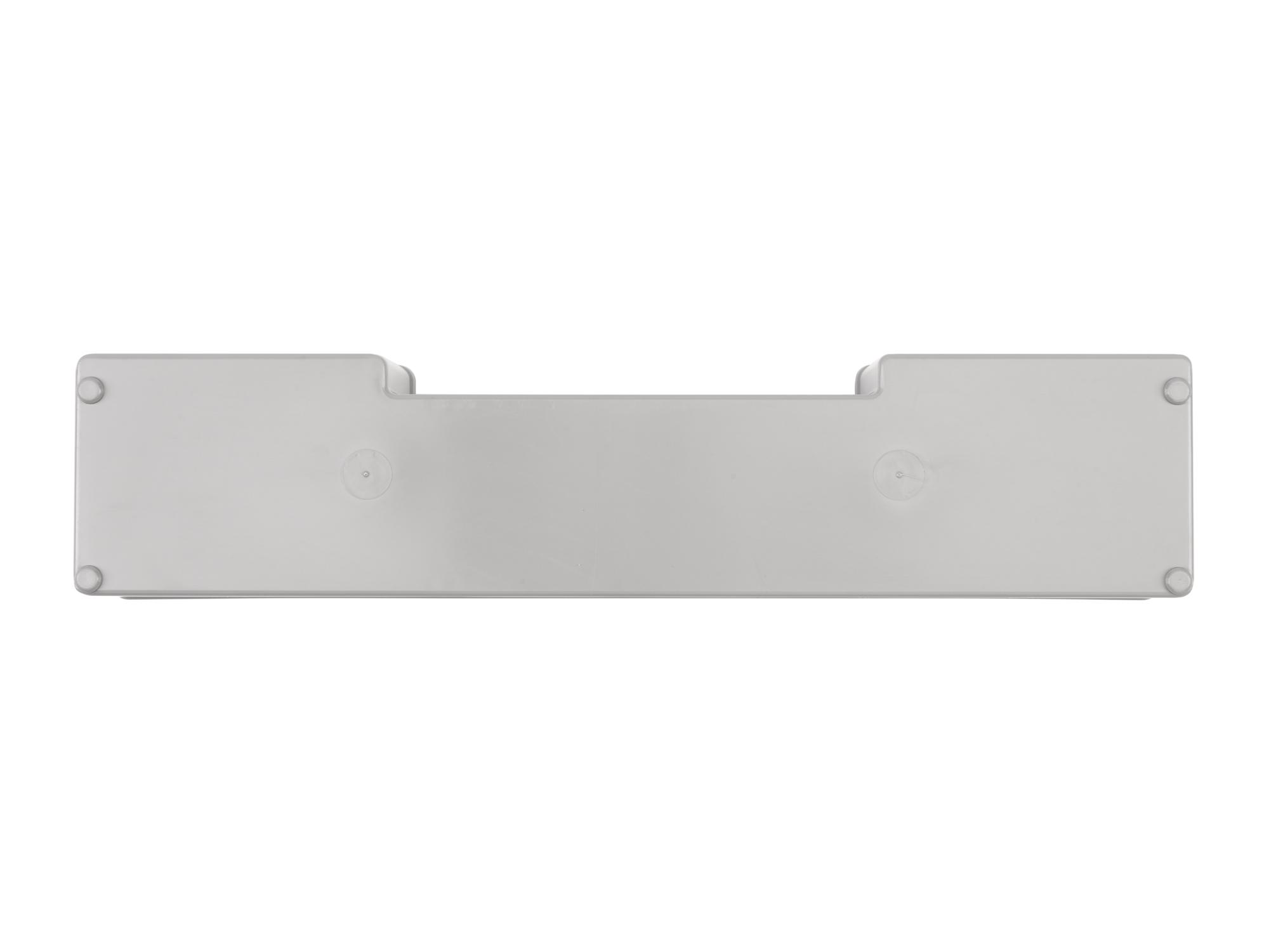 Bottom view of Tekton stacking organization system. Item #OLM12304