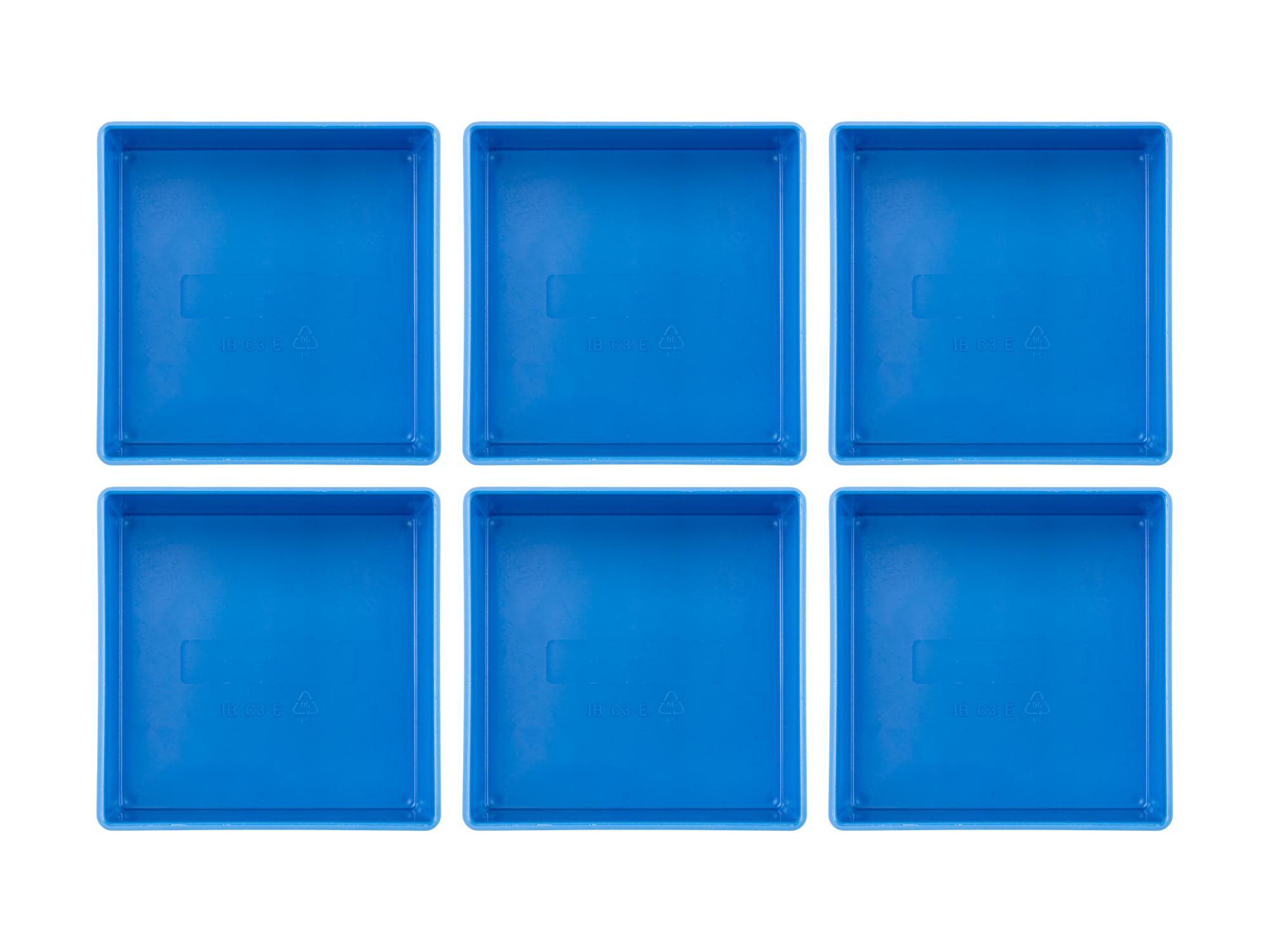 Top view of Tekton stacking organization system set. Item #OLM90306