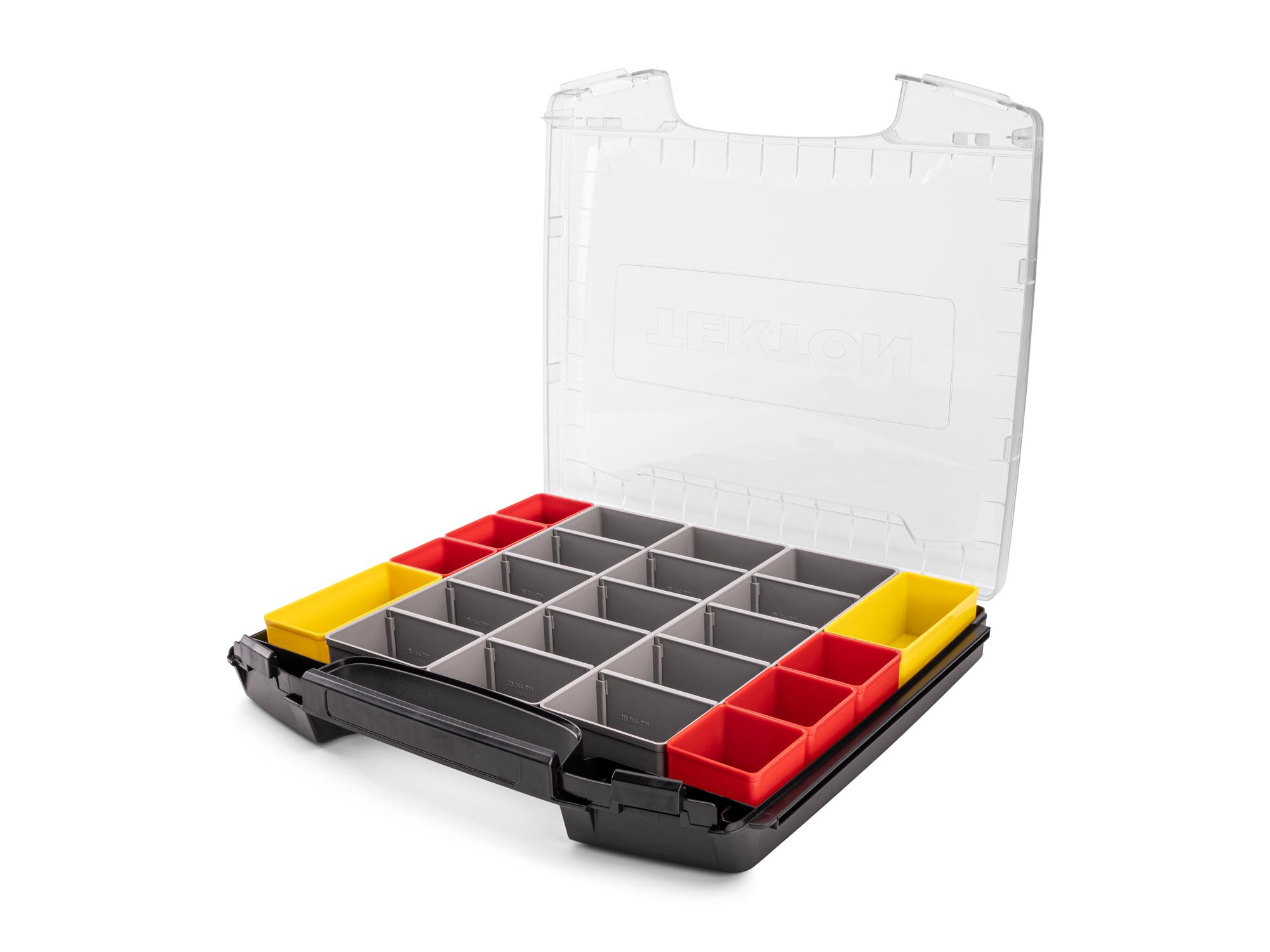TEKTON 2 Inch Shallow Lidded Drawer (i-BOXX) with 11-Piece Organizer Bin Set