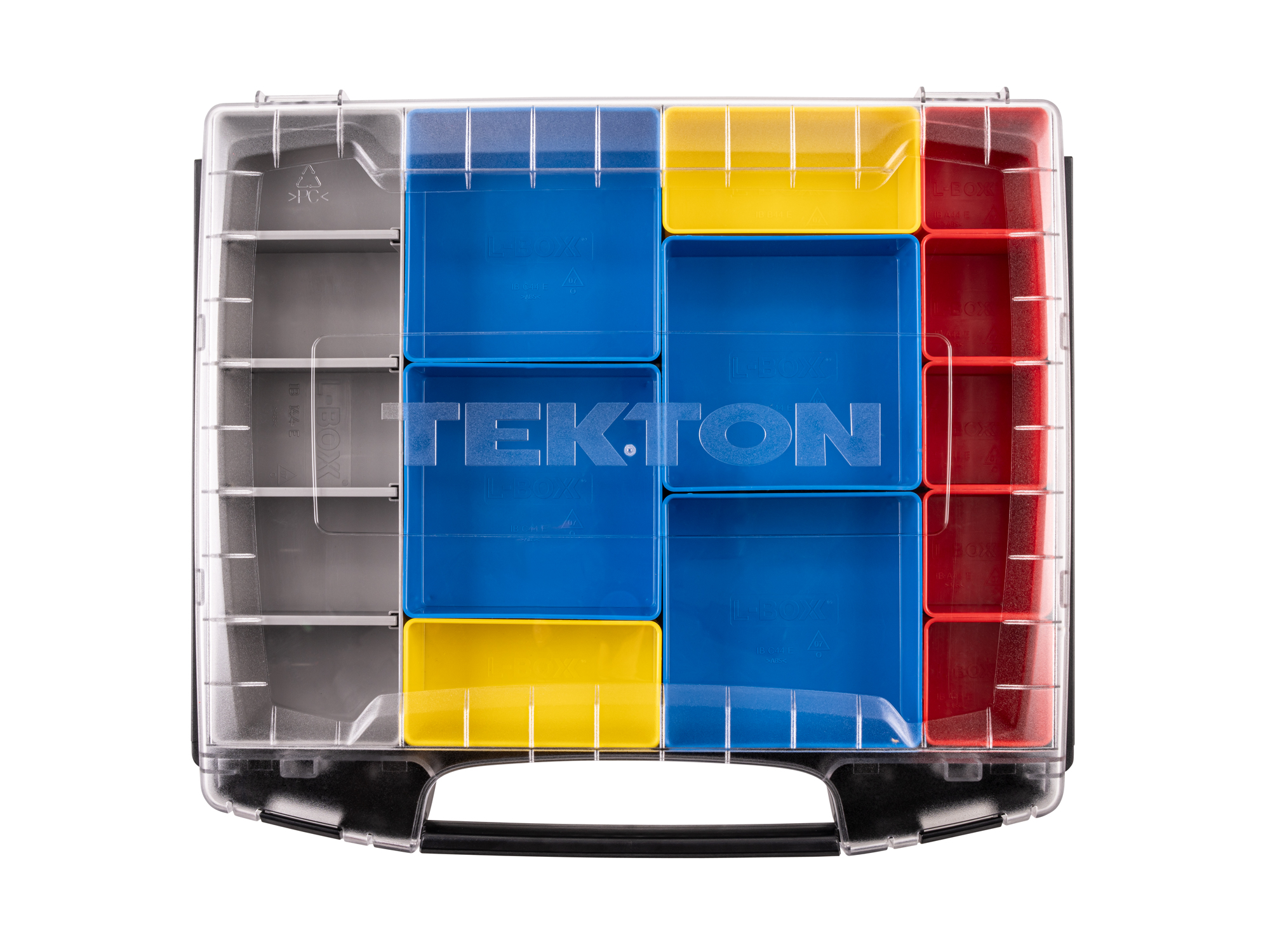 2 Inch Shallow Lidded Drawer with 12-Piece Organizer Bin Set | TEKTON