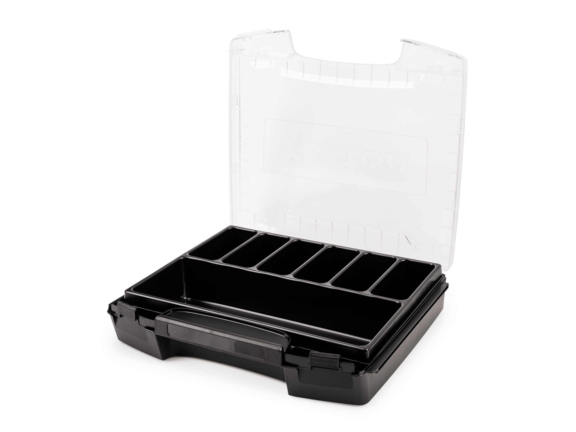 Organize small parts in a lidded drawer with 7-cavity parts tray that's compatible with the L-BOXX® family of products. OLB51411.