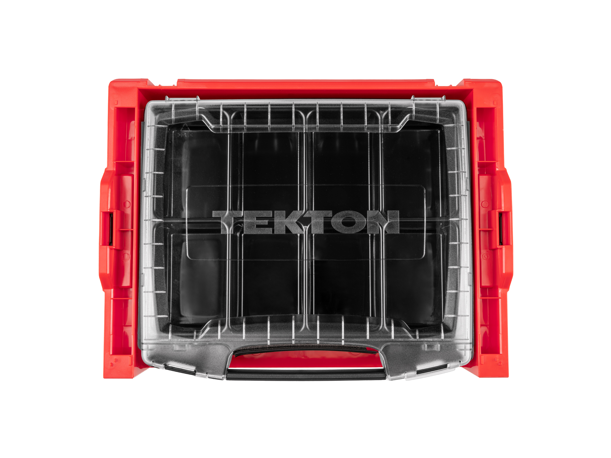 Lidded Drawer with 8-Cavity Parts Tray in Stacking Rack | TEKTON