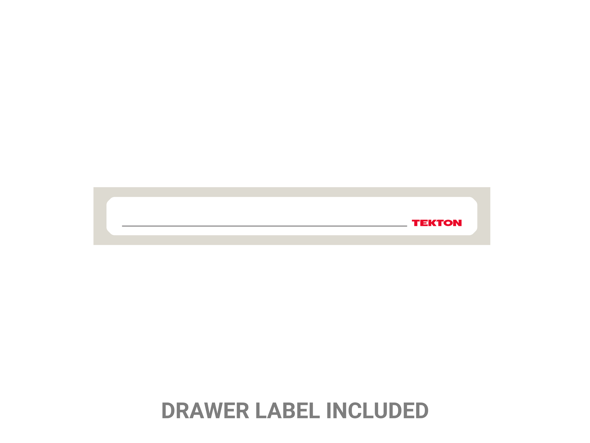 TEKTON Lidded Drawer (i-BOXX) with 8-Cavity Parts Tray and Stacking Drawer Rack