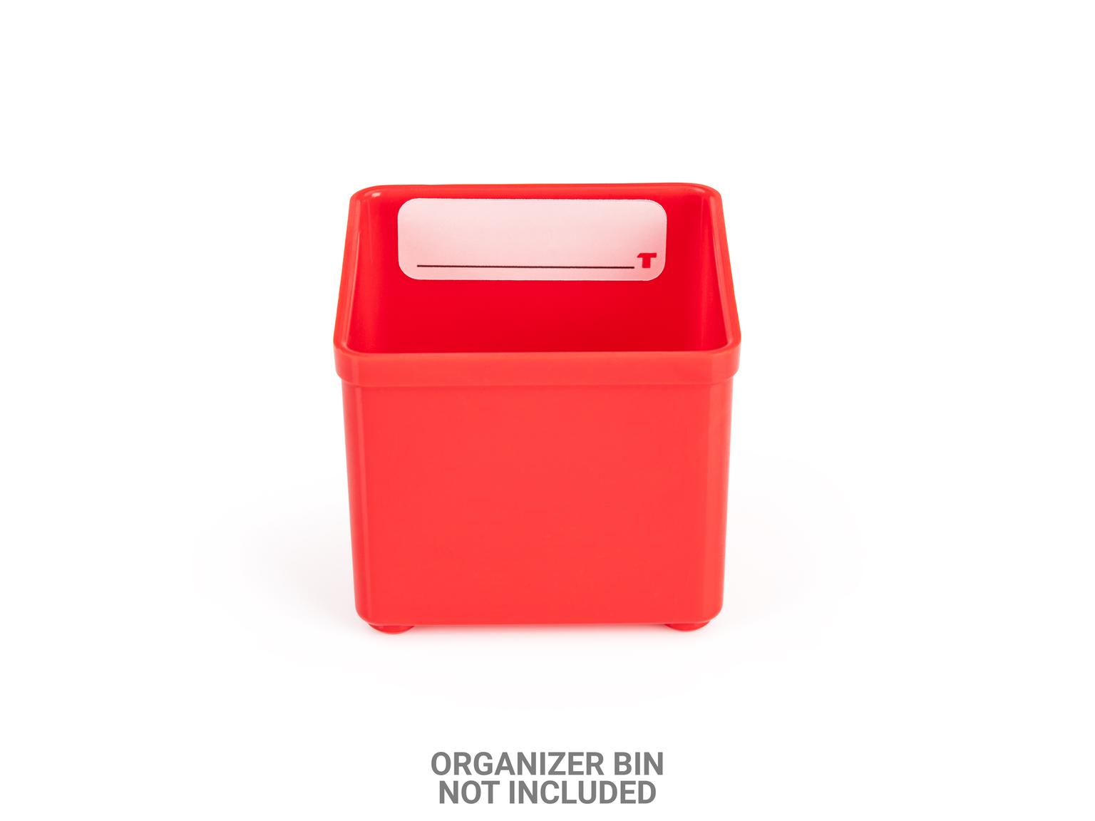 Example shown of Tekton stacking organization system set. Item #OLB98001