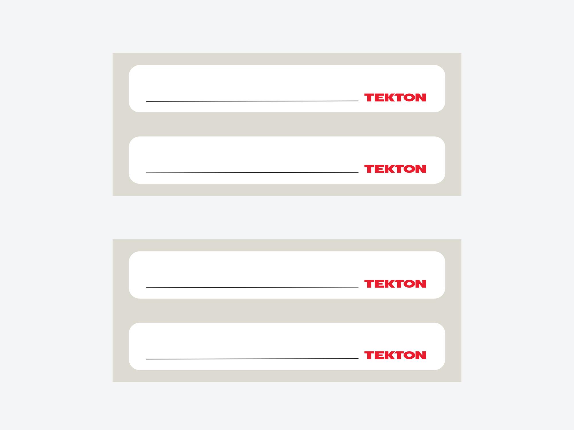 Organizer Bins Label Set, 4-Piece (3.5 x 0.5 in.)