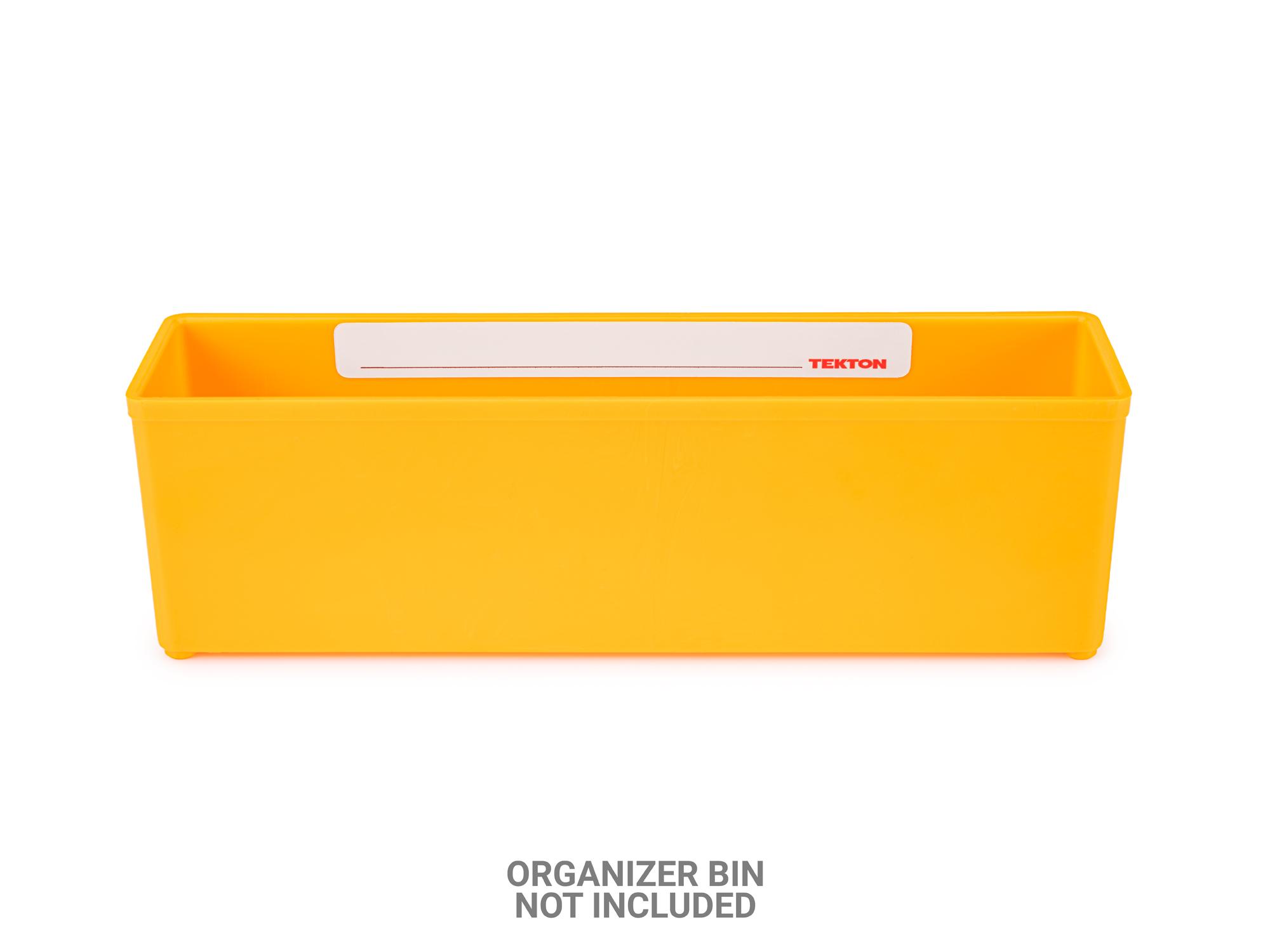 Closeup view of Tekton stacking organization system. Item #OLB98004