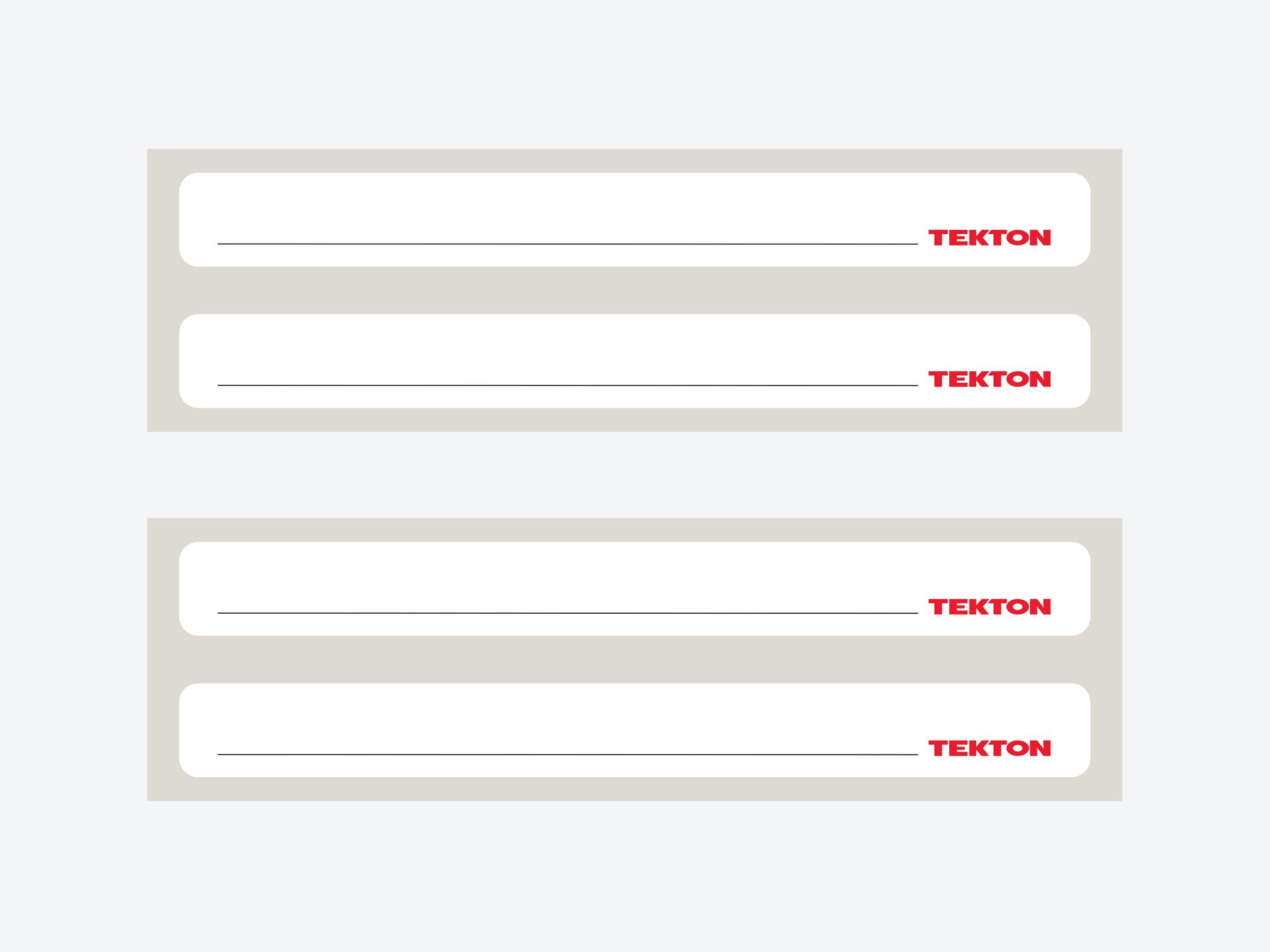Organizer Bins Label Set, 4-Piece (5.5 x 0.5 in.)