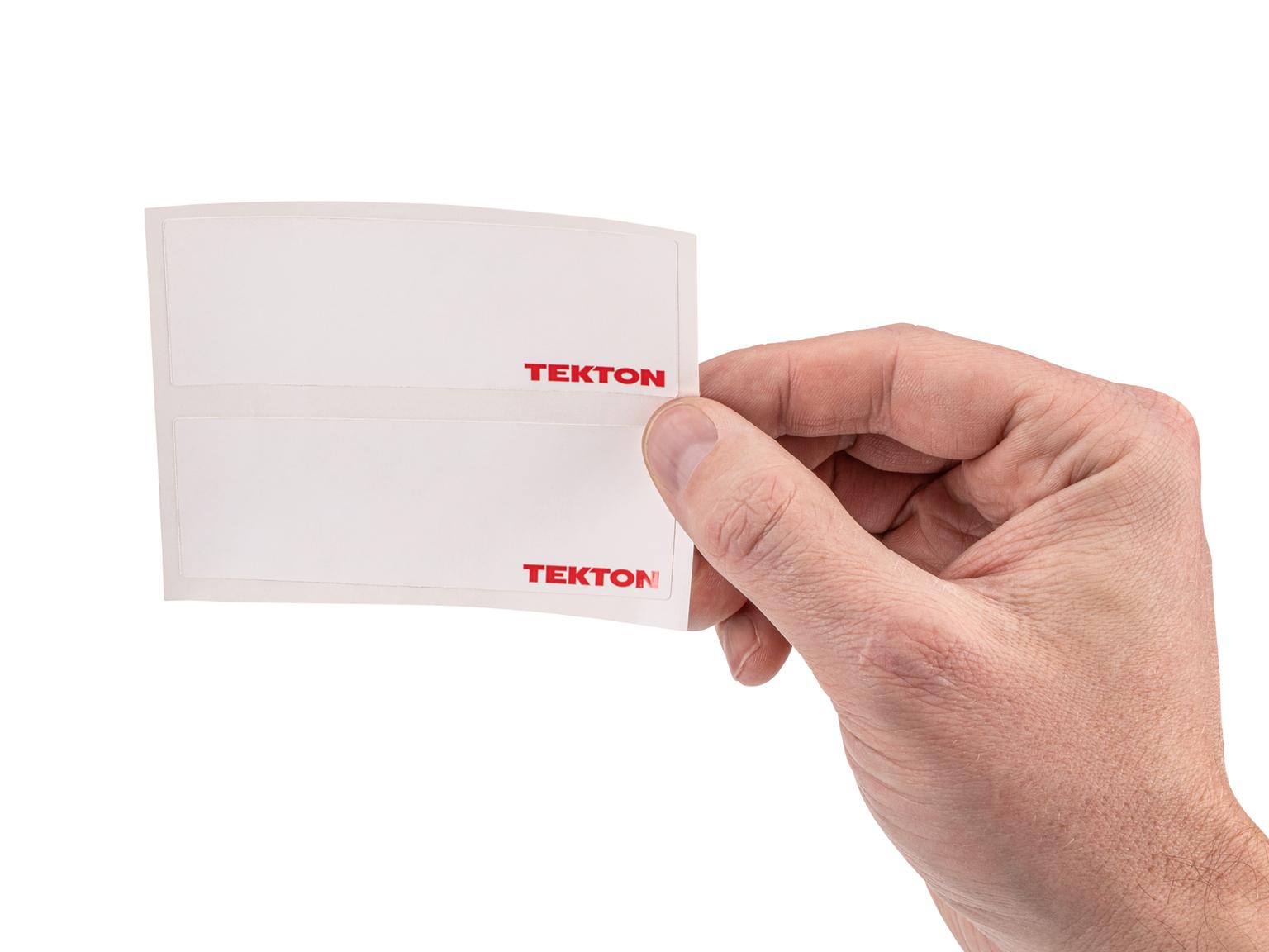 TEKTON Label Set for Stacking Tool Box (2-Piece)