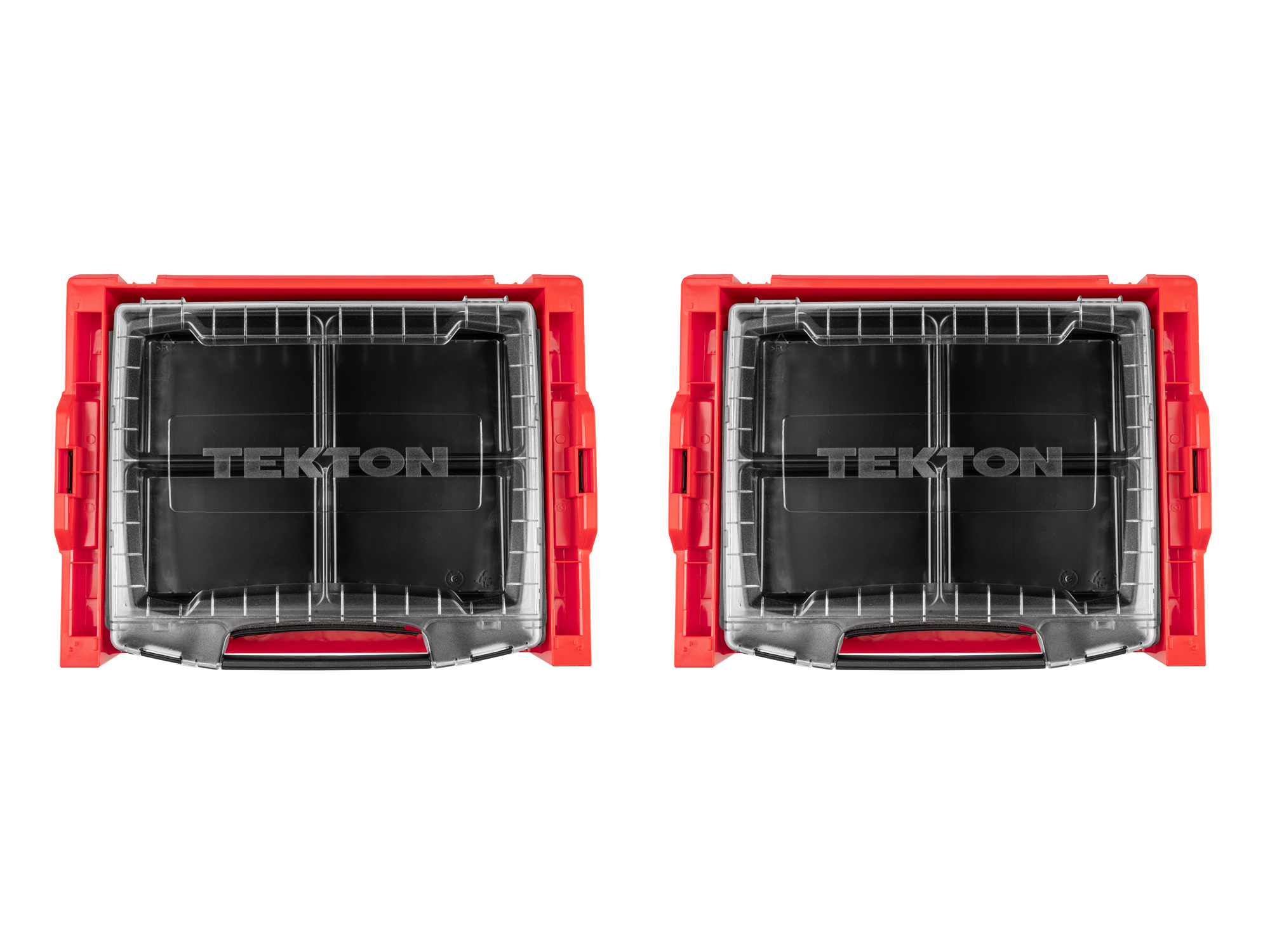6-Drawer Modular Stacking Parts Organizer Cart | TEKTON