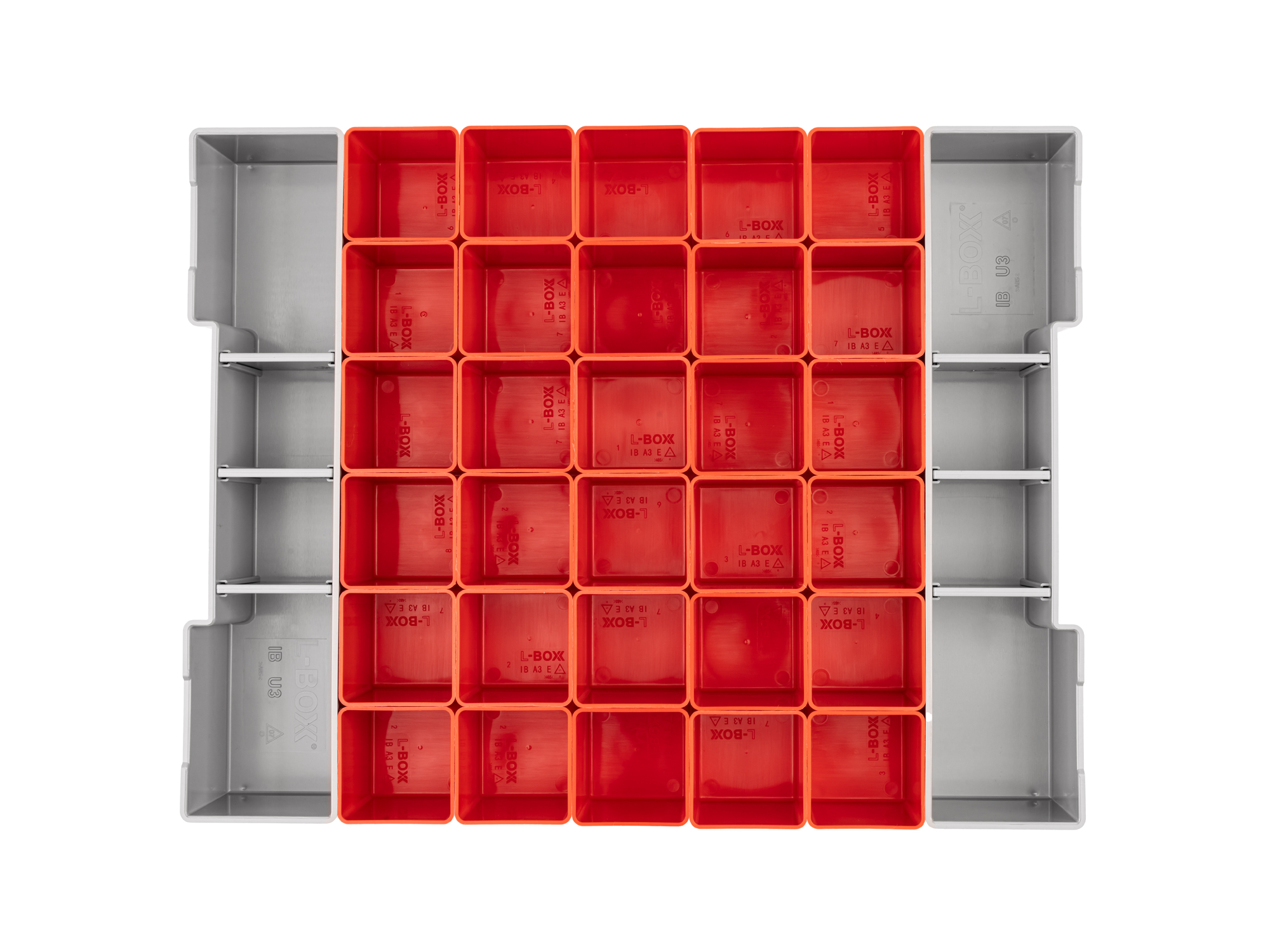 Organizer Bin Set for Shallow Stacking Tool Box (32-Piece) | TEKTON