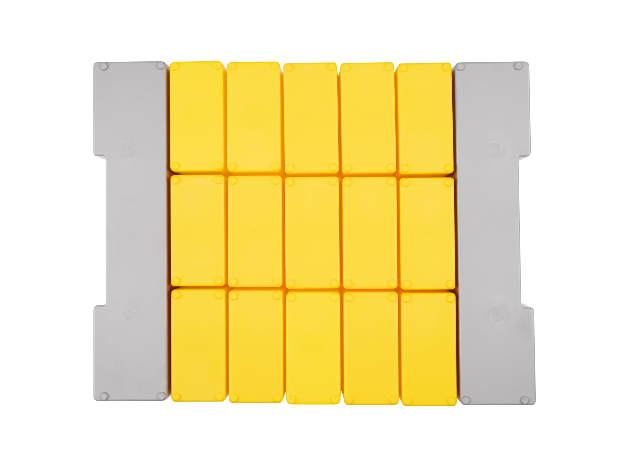 Bottom view of Tekton stacking organization system set. Item #OLM95016