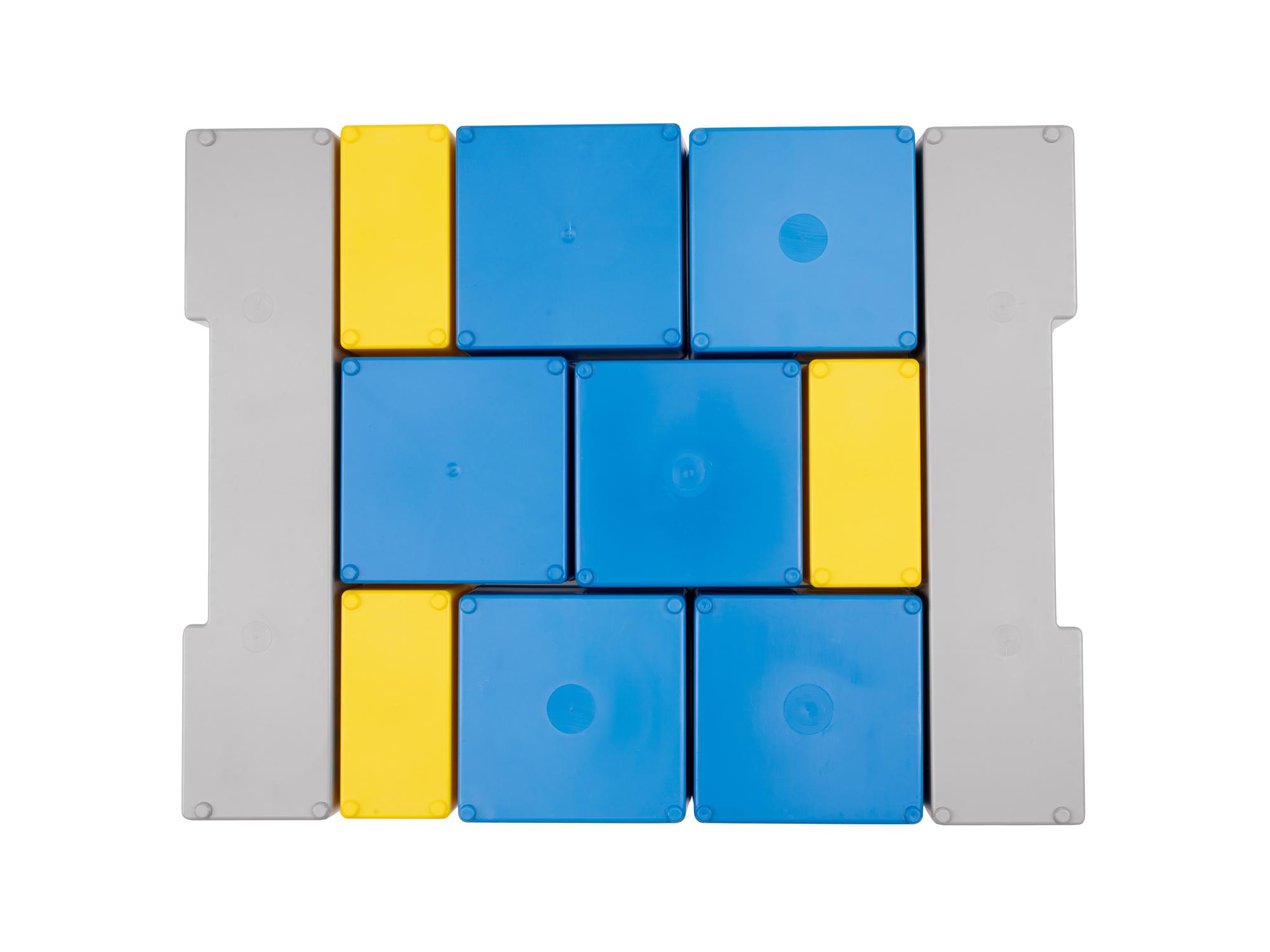 Bottom view of Tekton stacking organization system set. Item #OLM95017